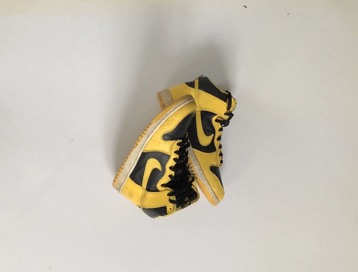 Nike Dunk High Goldenrods (Wutang) Size US 10 / EU 43 - 4 Thumbnail