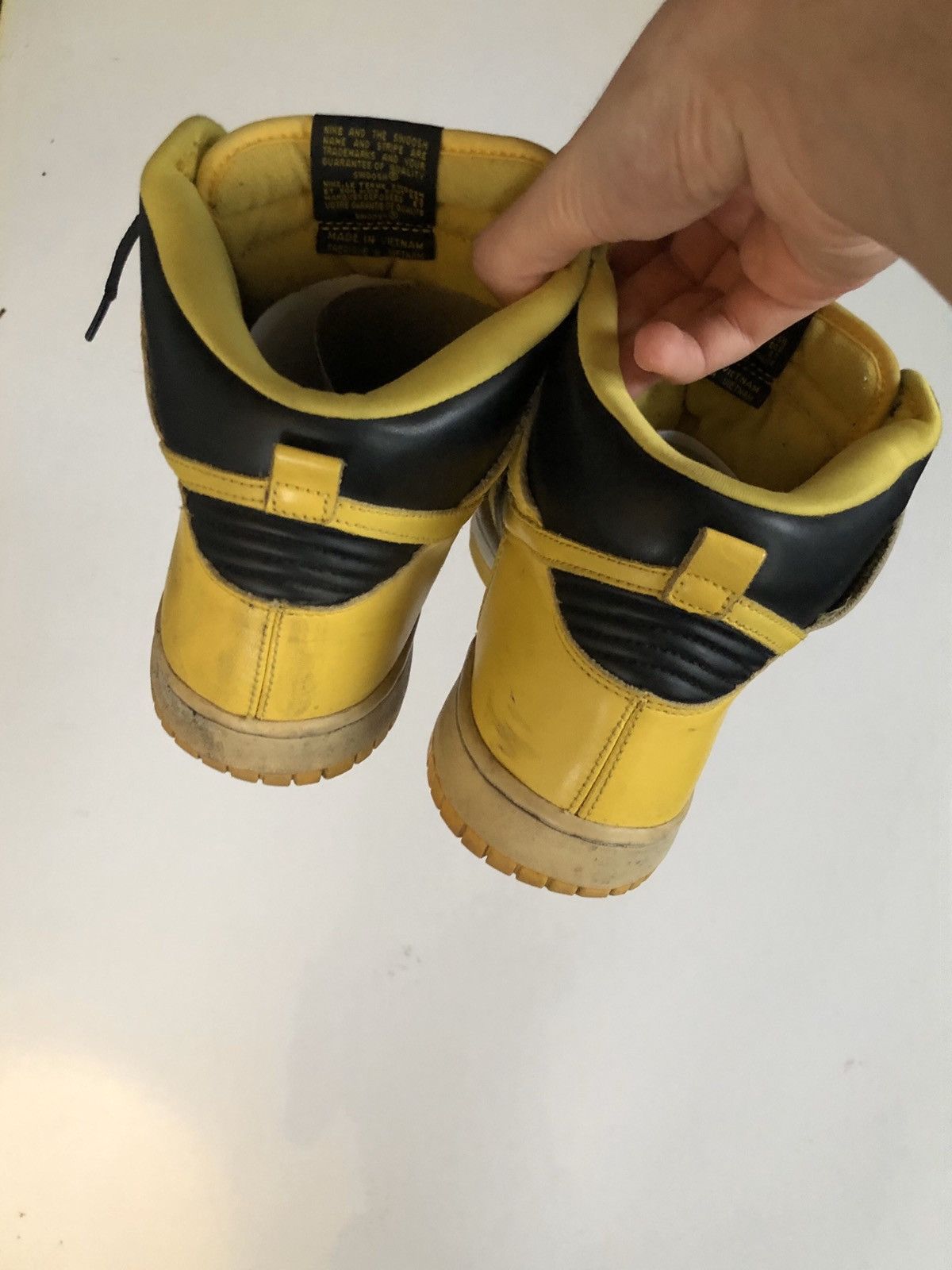 Nike Dunk High Goldenrods (Wutang) Size US 10 / EU 43 - 18 Thumbnail