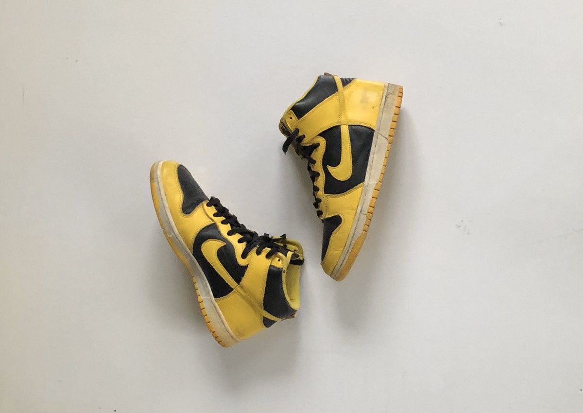 Nike Dunk High Goldenrods (Wutang) Size US 10 / EU 43 - 5 Thumbnail