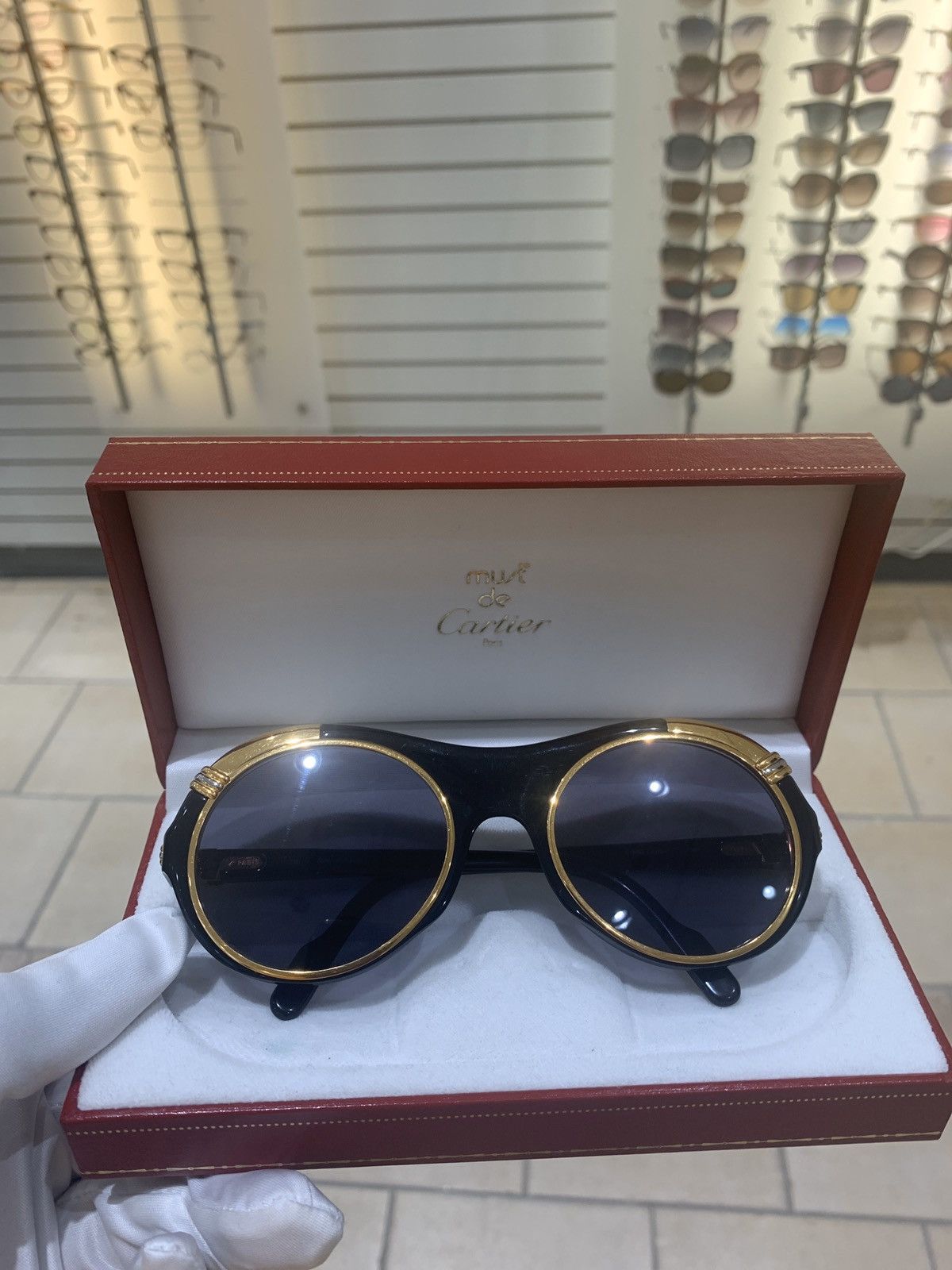 Cartier Diablo Vintage Sunglasses NOS
