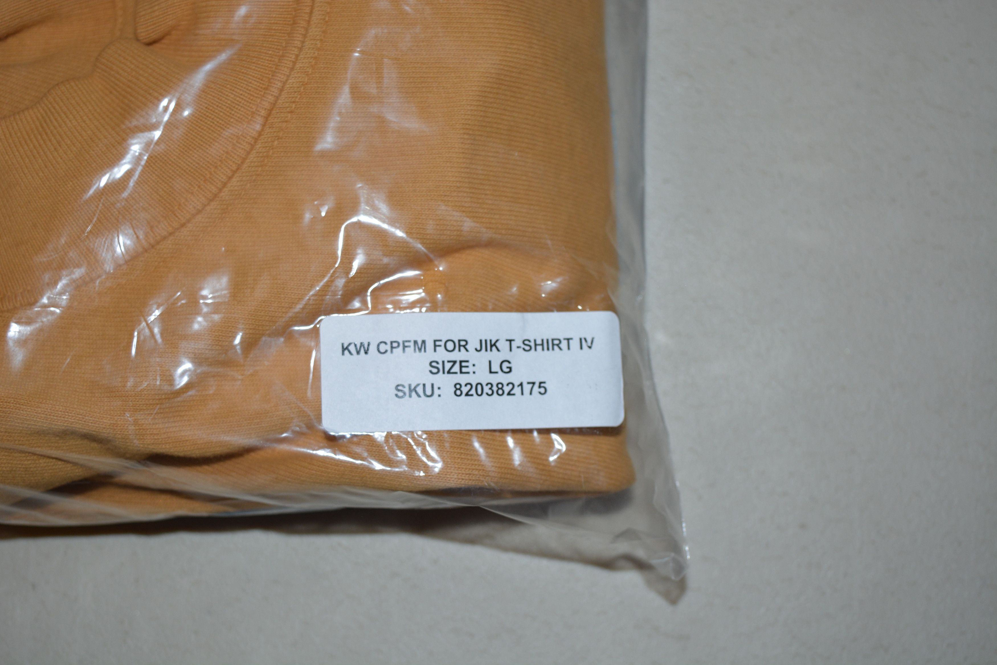 Kanye West DS Kanye CPFM For JIK Jesus Is King Merch Tee Shirt Tan ...