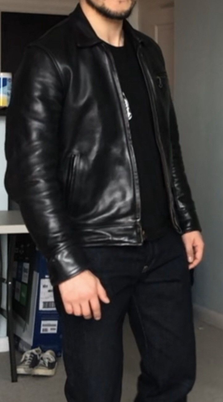 Highwayman ハイウェイマン 34 FQHH Aero Leather Aero Leathers エアロレザー AERO LEATHER ライダースジャケット