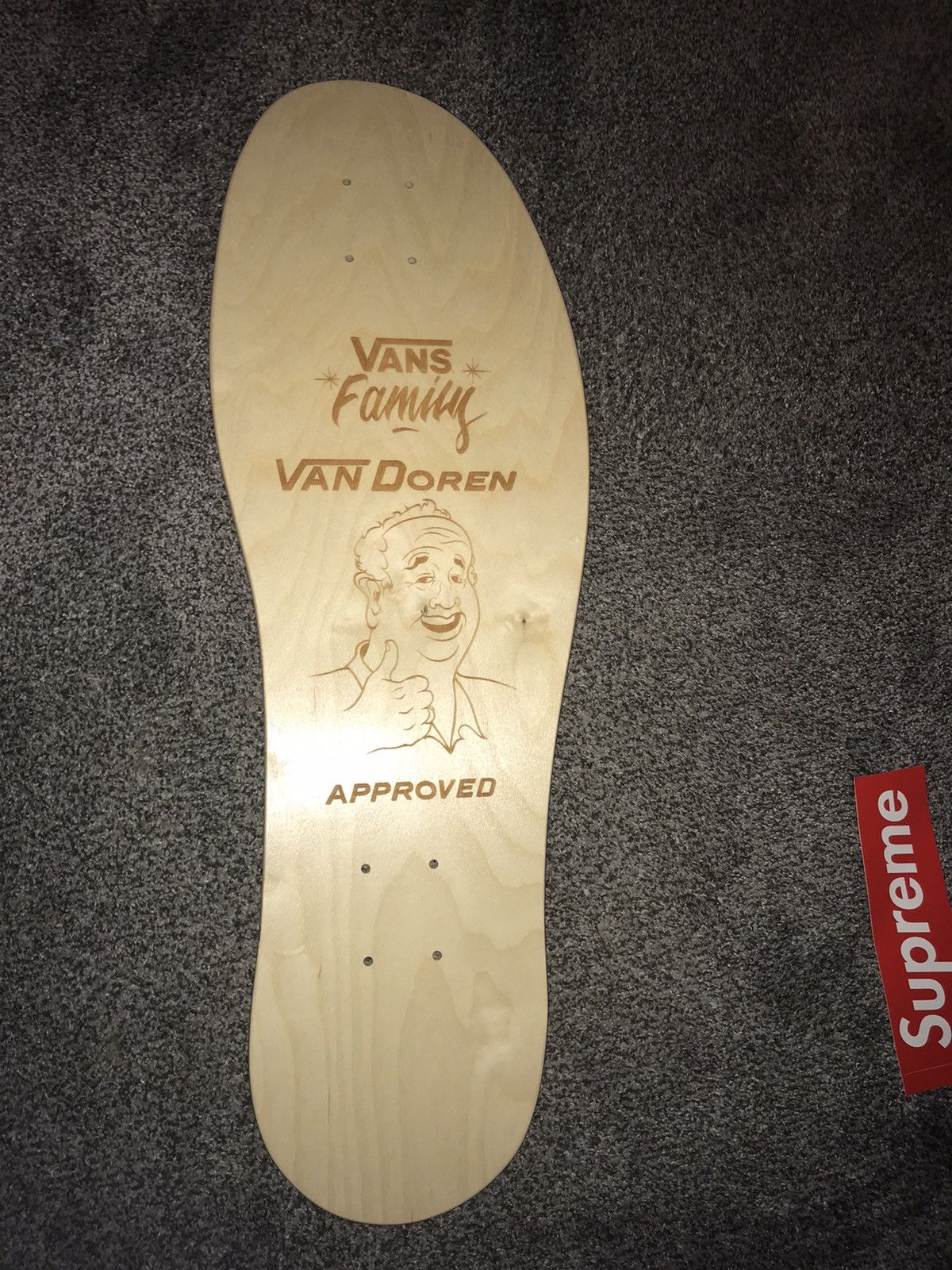 Vans RARE Van Doren skate deck Grailed