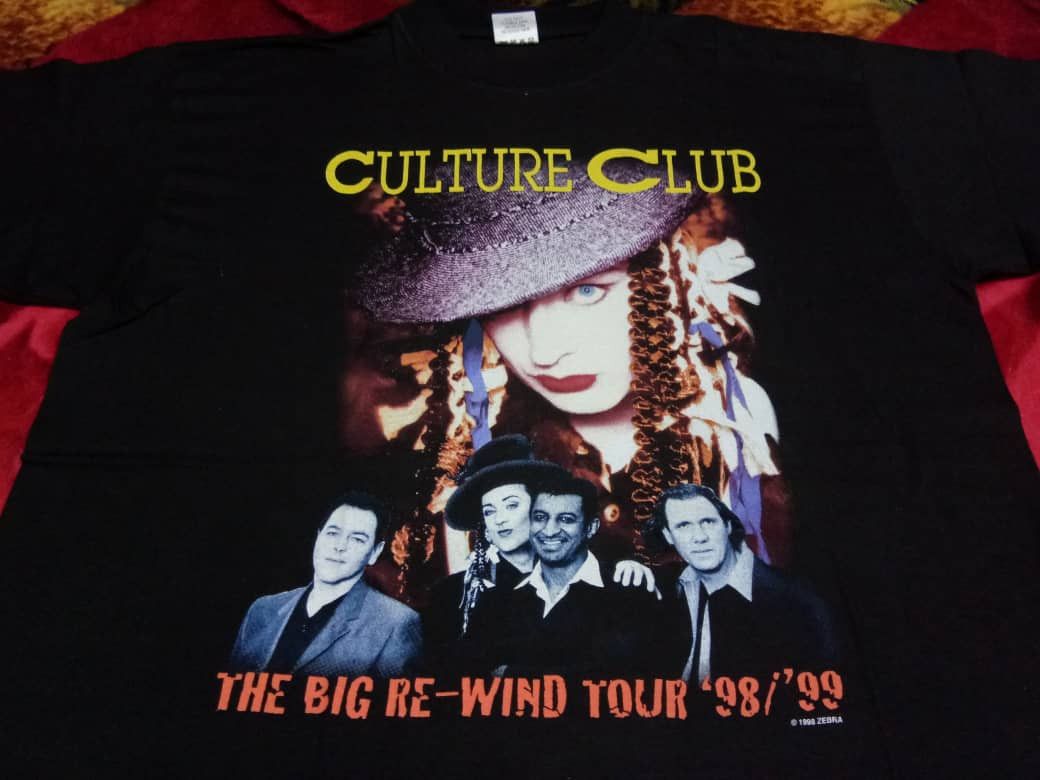 Band Tees × Vintage RARE Culture Club Boy George 1983 Tour