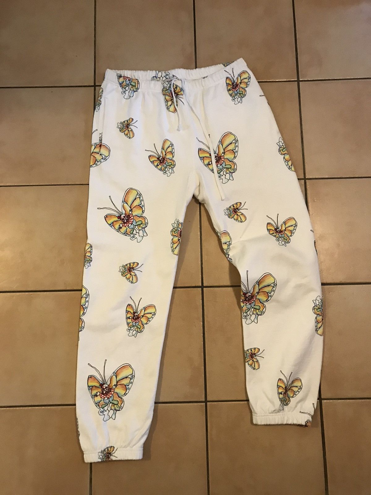 Gonz butterfly sweatpants hotsell