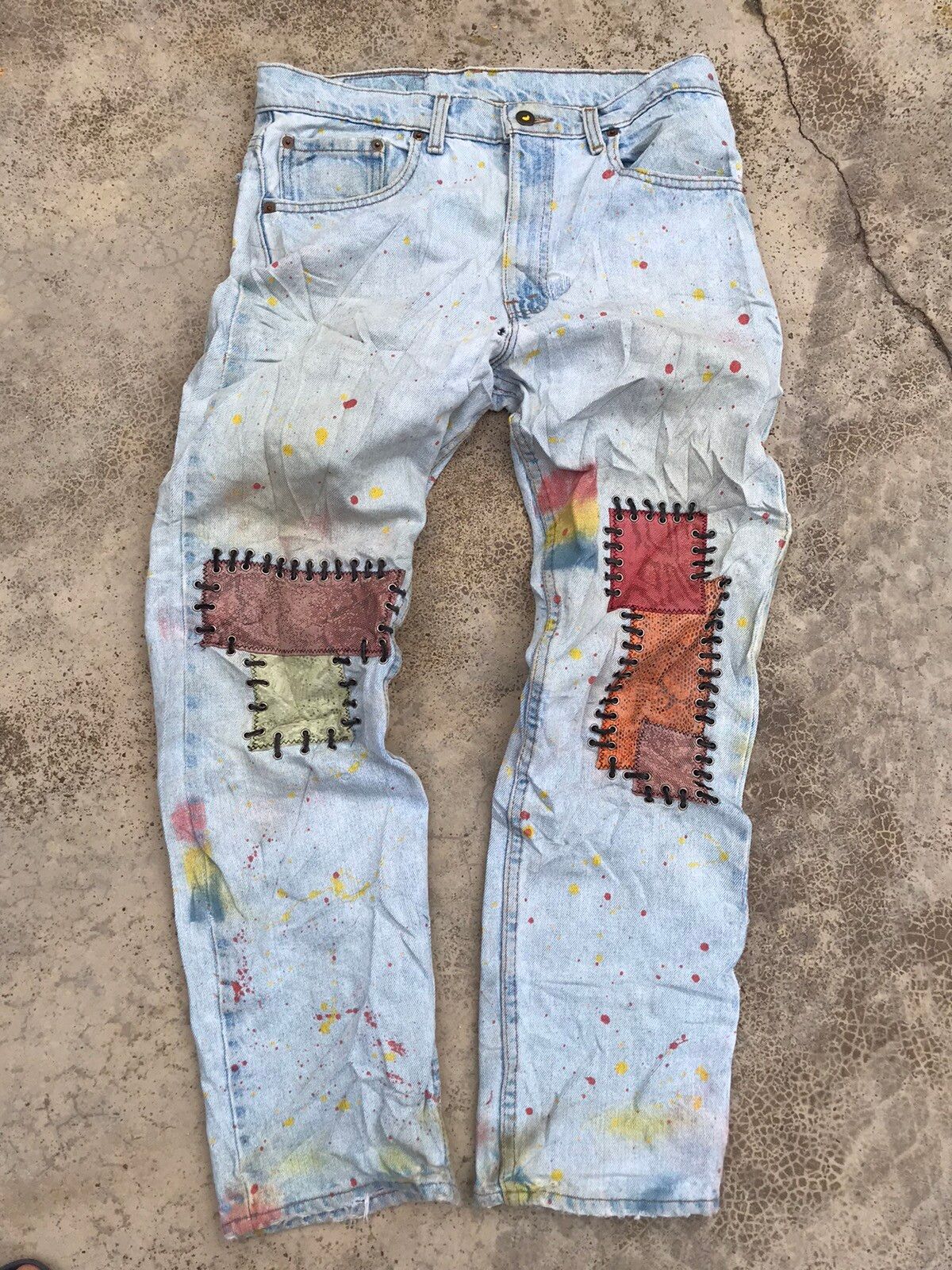 Hysteric Glamour VINTAGE LEVIS DISTRESSED ART DESIGN Size US 33 - 1 Preview
