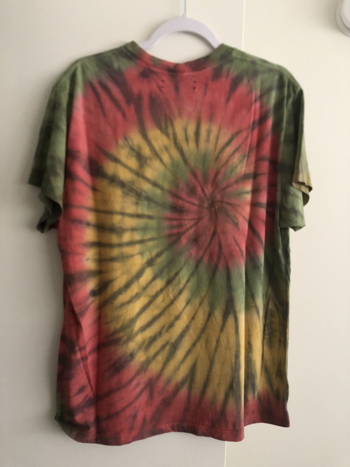 Amiri Amiri Skeleton Hand Tie Dye Peace Shirt Size US S / EU 44-46 / 1 - 2 Thumbnail