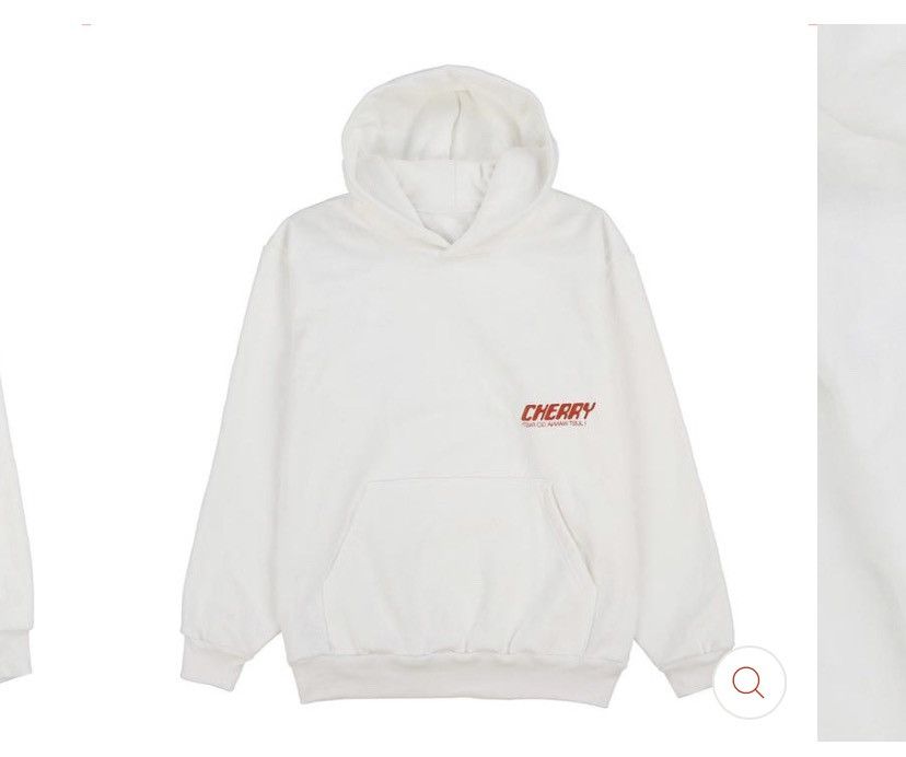Cherry LA STOLE MY POPS PORSCHE HOODIE (PURE WHITE) Size US M / EU 48-50 / 2 - 1 Thumbnail