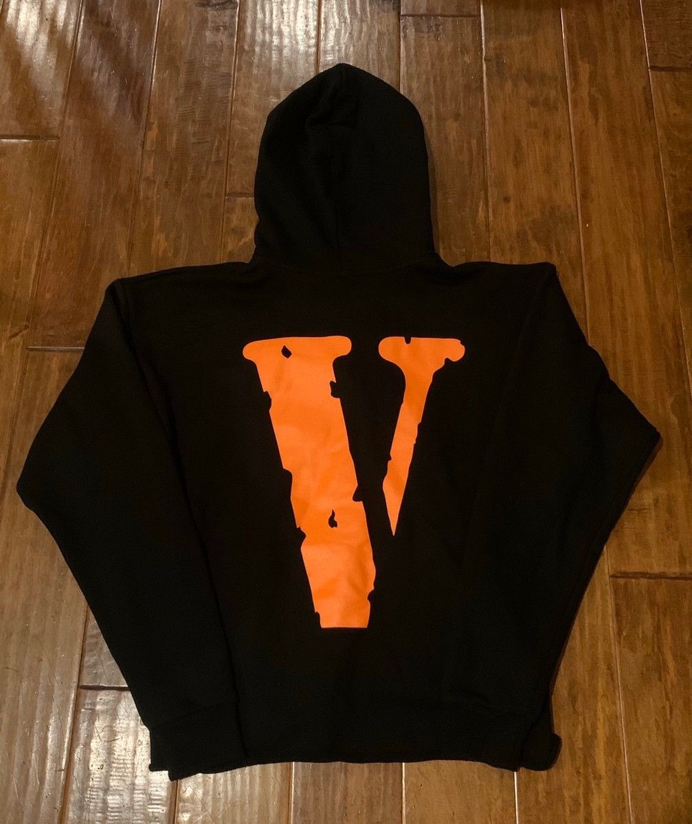 Vlone Vlone Black/Orange OG Friends SXSW Hoodie XL Size US XL / EU 56 / 4 - 2 Thumbnail