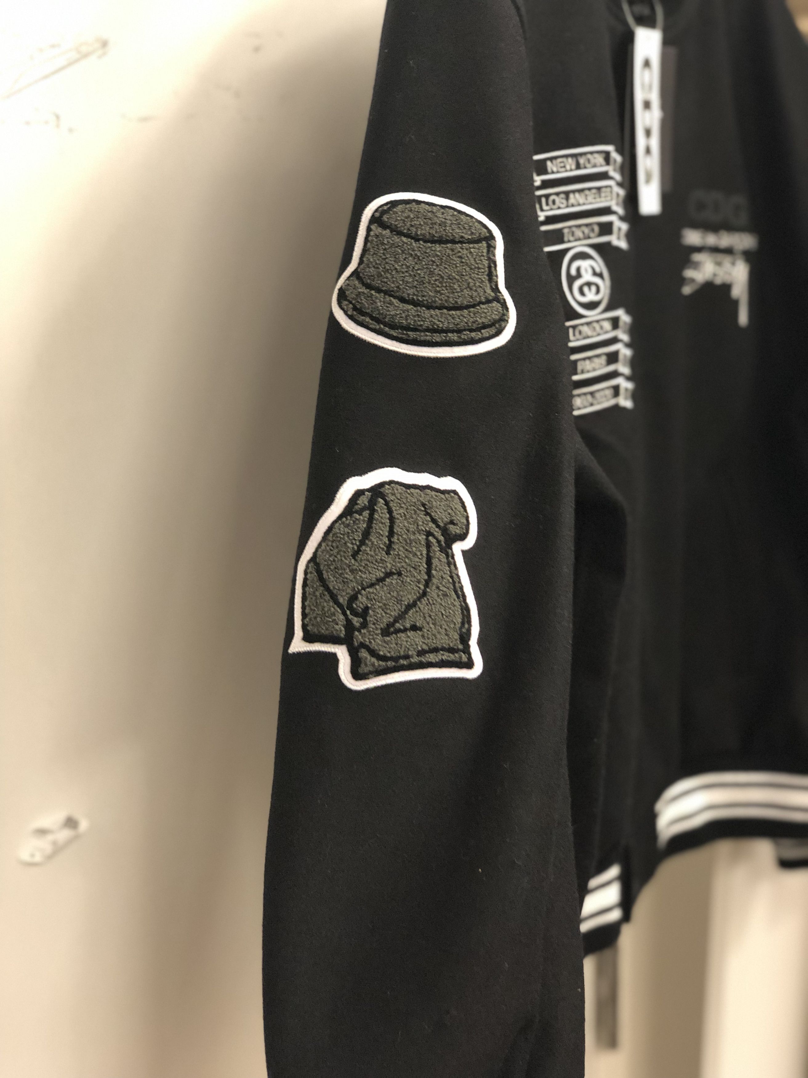CDG by Comme des Garcons × Stussy 40th Anniversary Varsity Jacket Size US M / EU 48-50 / 2 - 5 Thumbnail
