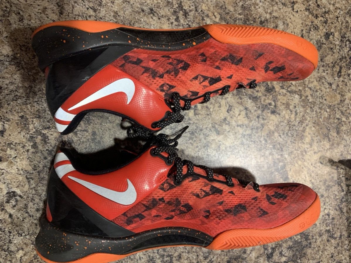 Nike Kobe 8 System Challenge Red 2013 Size US 11.5 / EU 44-45 - 6 Thumbnail