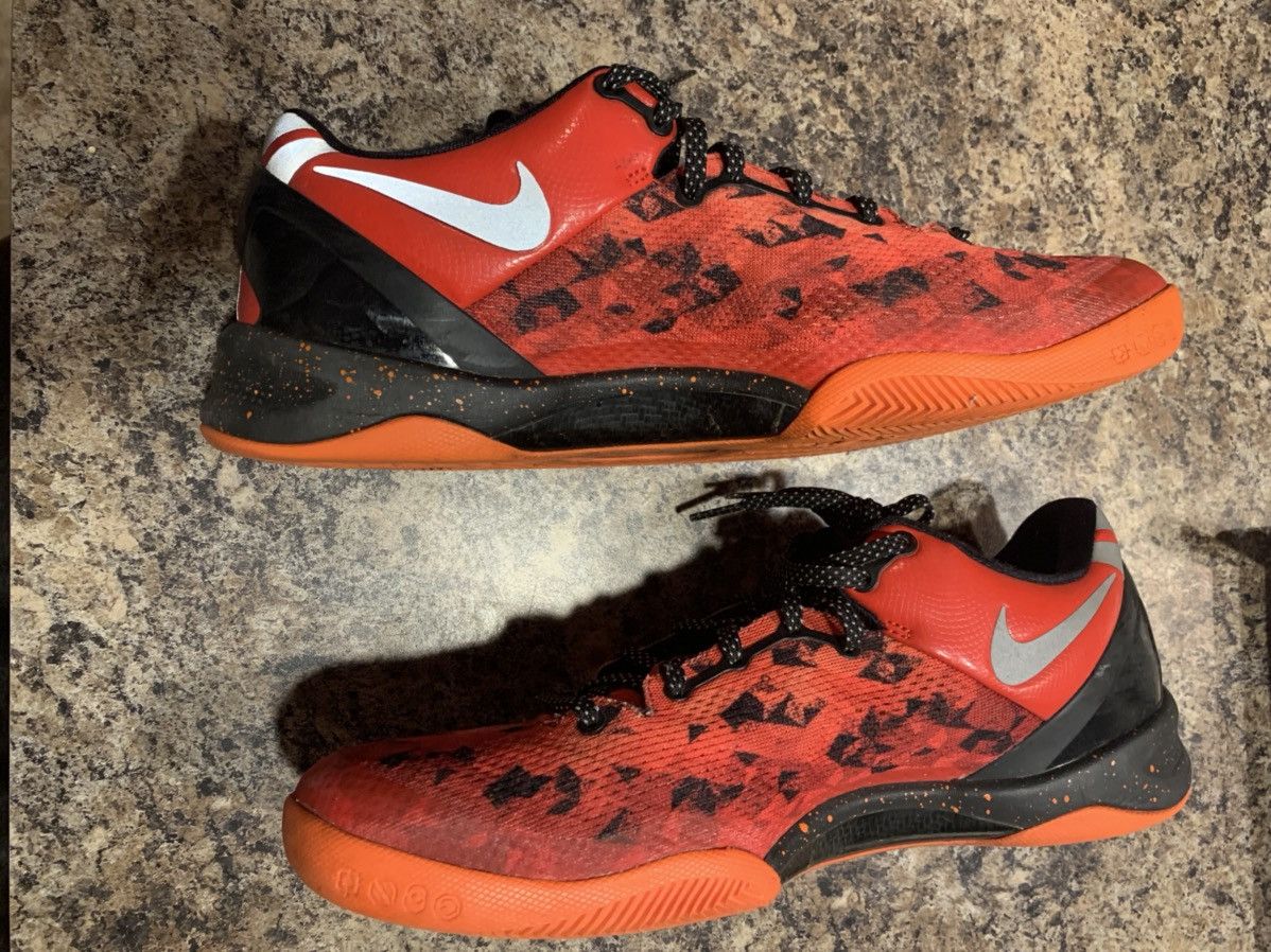 Nike Kobe 8 System Challenge Red 2013 Size US 11.5 / EU 44-45 - 5 Thumbnail