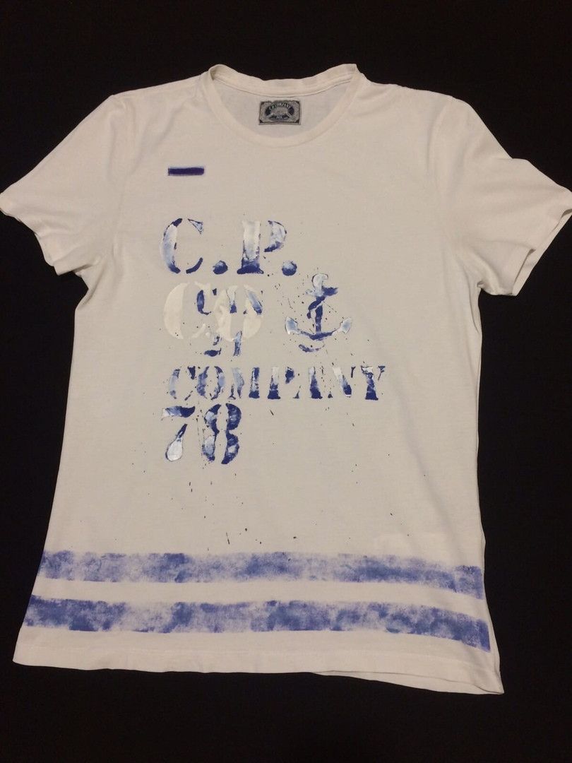 C.P. Company C.P Company White T-Shirt Size US L / EU 52-54 / 3 - 1 Thumbnail