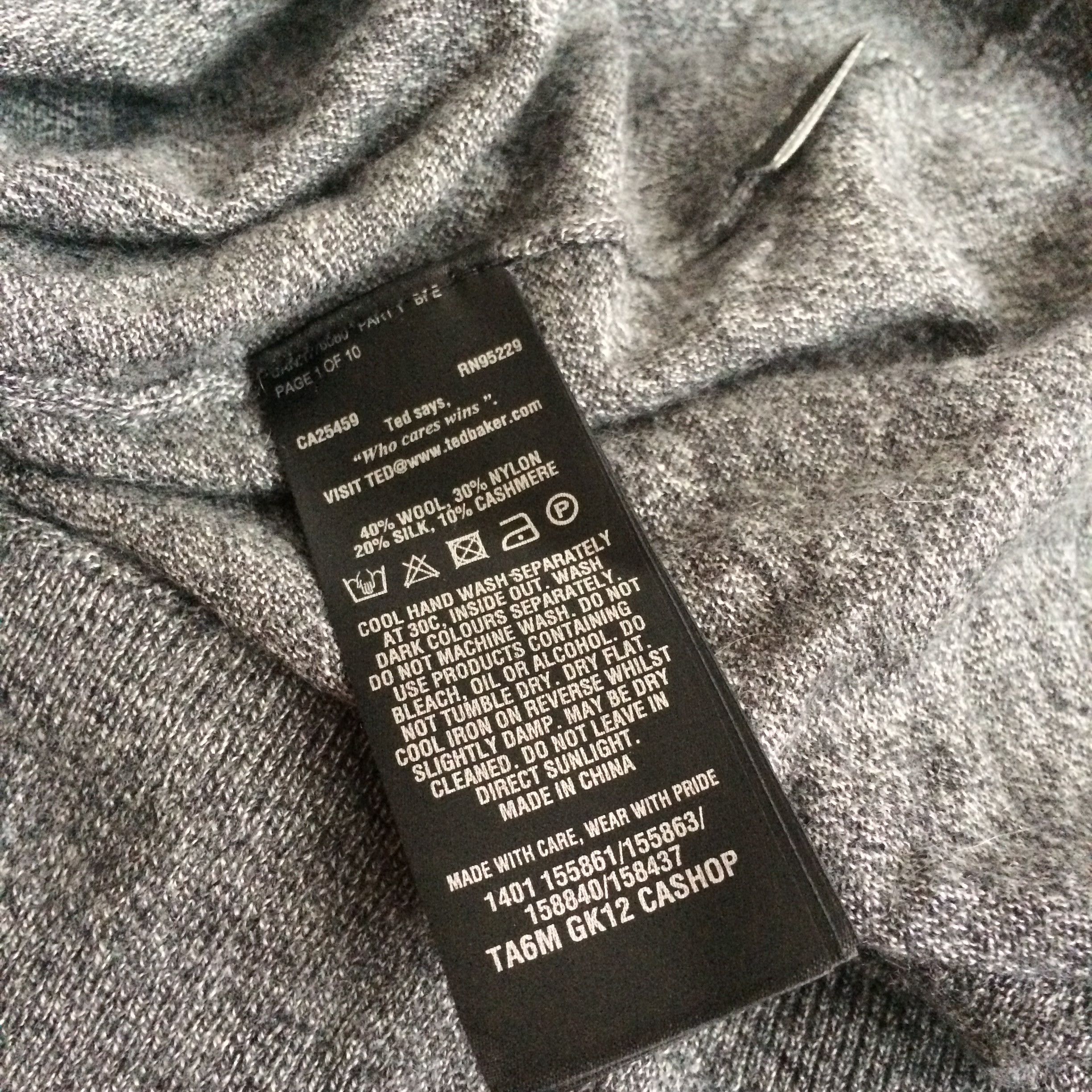 Ted Baker Ted Baker Premium Sweater Size US L / EU 52-54 / 3 - 6 Thumbnail