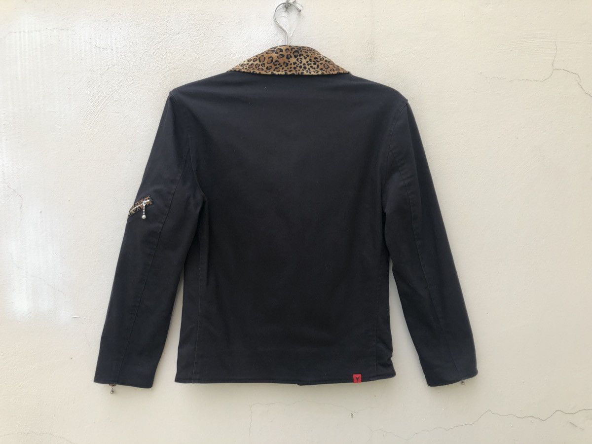 Vintage Vintage Black Market Japan Double Collar Punk Jacket Size US S / EU 44-46 / 1 - 9 Thumbnail