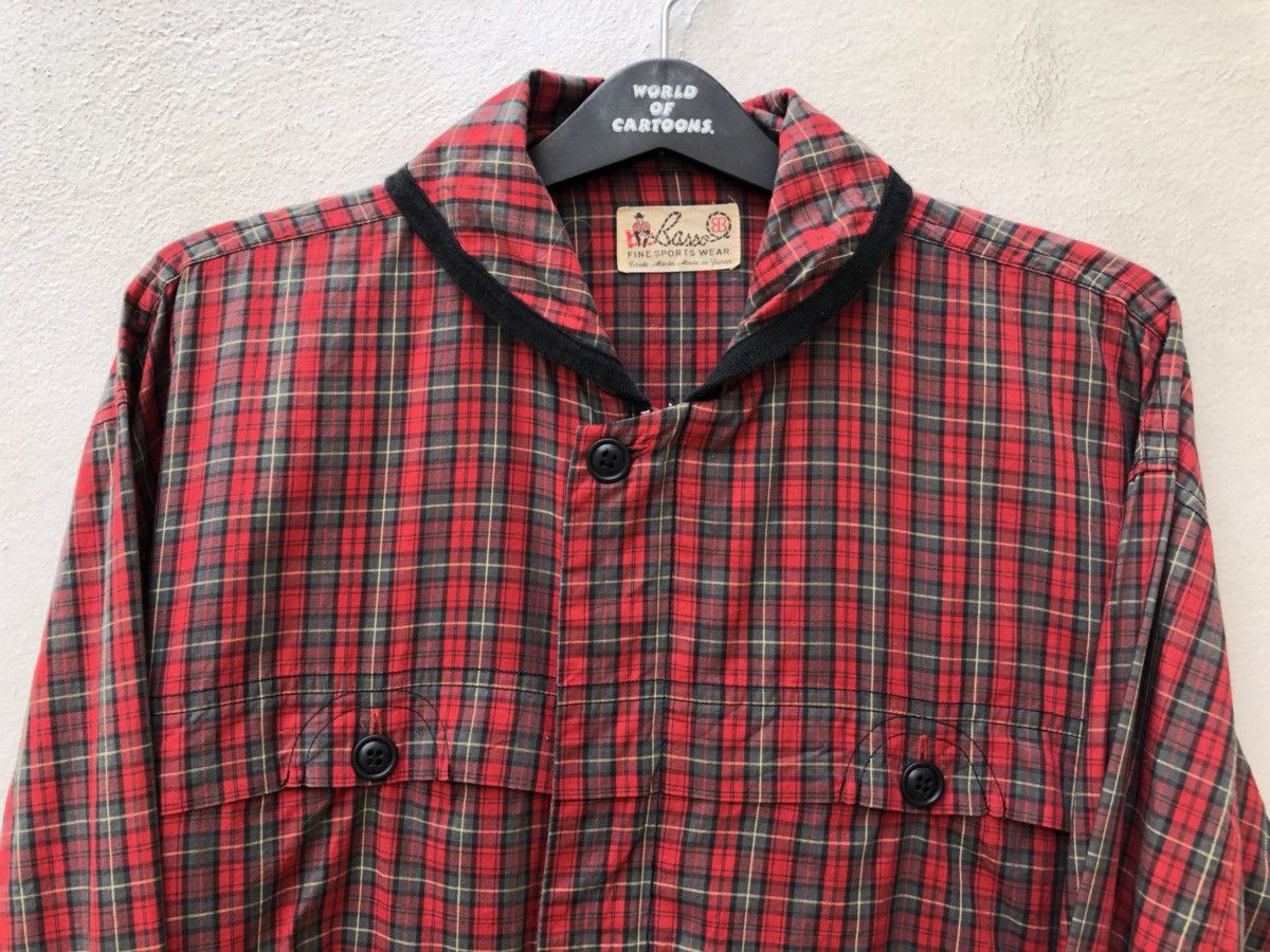 Freewheelers Japan Brand Basso Checkered Lightweight Rockabilly Jacket Size US L / EU 52-54 / 3 - 7 Thumbnail