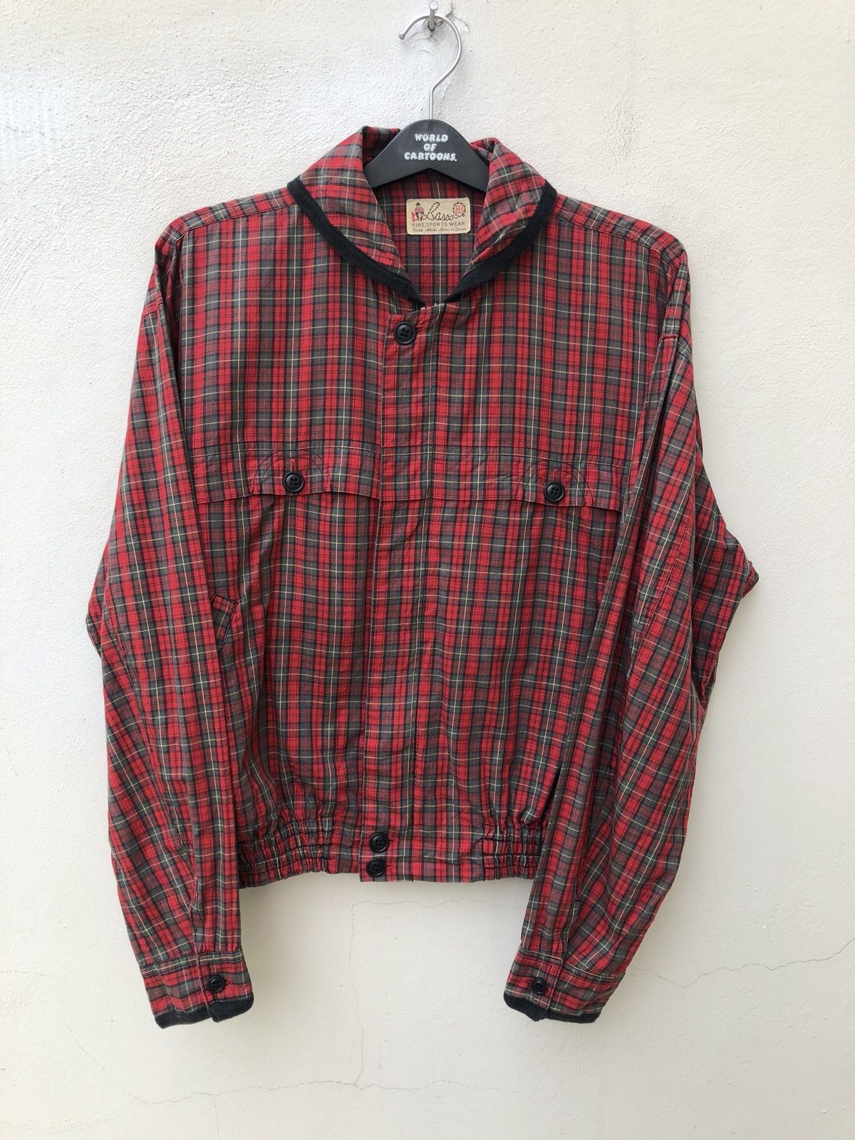 Freewheelers Japan Brand Basso Checkered Lightweight Rockabilly Jacket Size US L / EU 52-54 / 3 - 6 Thumbnail