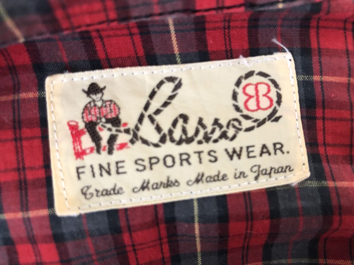 Freewheelers Japan Brand Basso Checkered Lightweight Rockabilly Jacket Size US L / EU 52-54 / 3 - 18 Thumbnail