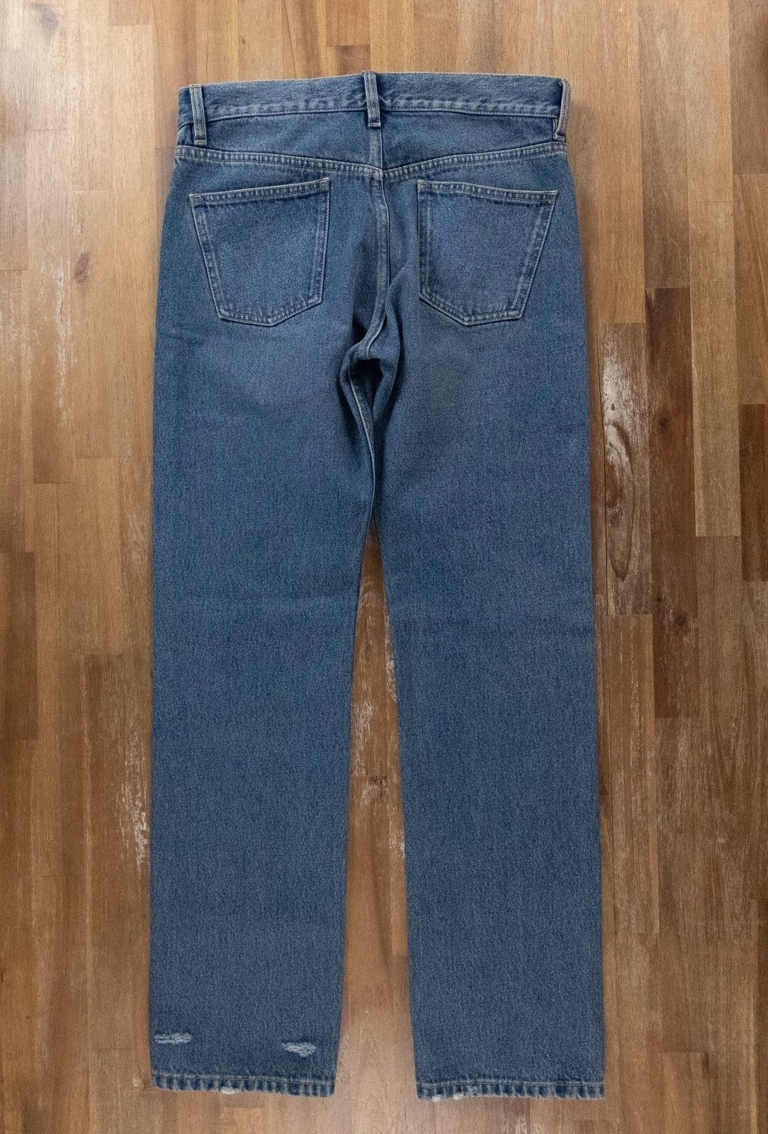 Balenciaga BALENCIAGA straight leg blue jeans authentic Size 30 - NWT Size US 30 / EU 46 - 8 Thumbnail