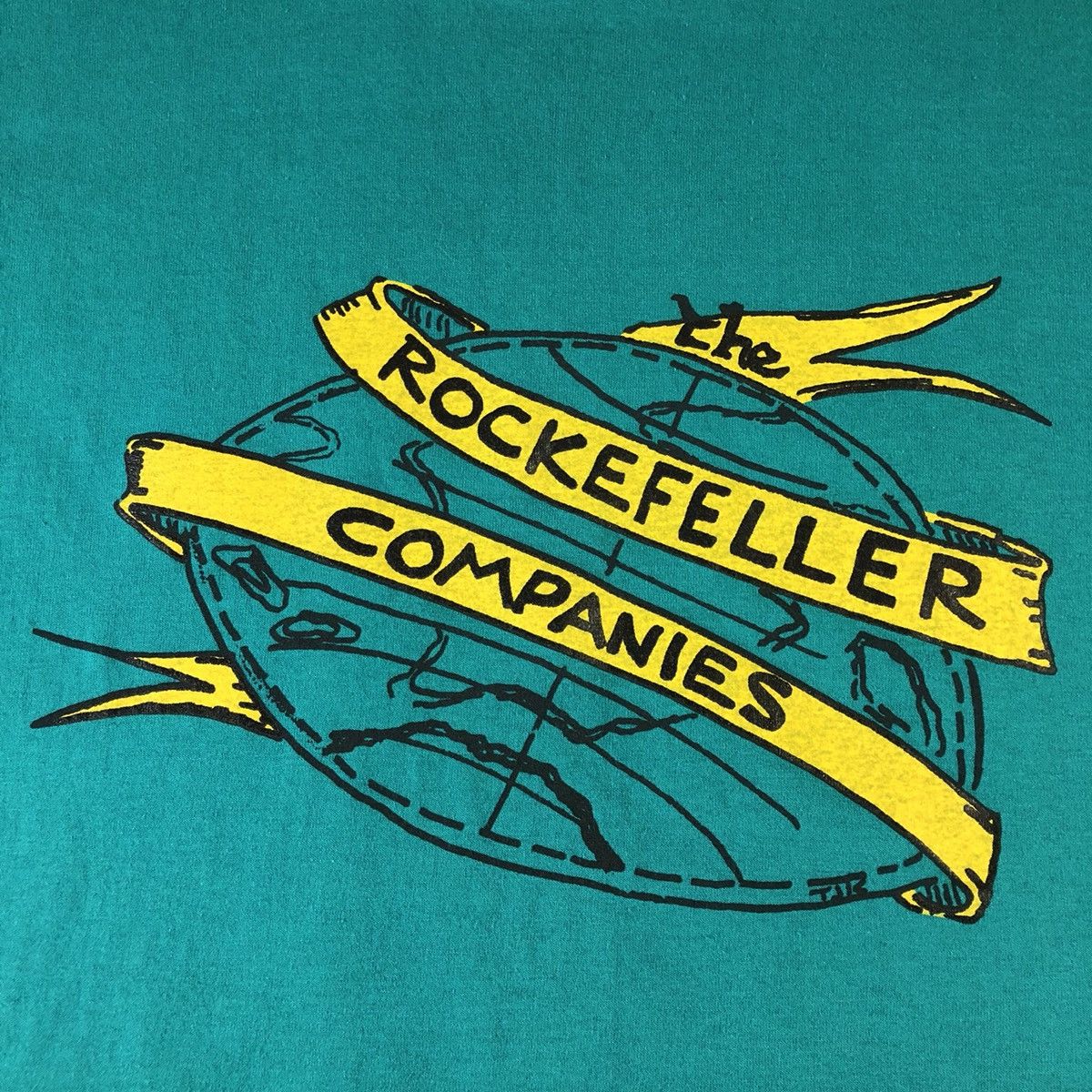 Vintage Rockefeller Companies Standard Oil Monopoly NWO Vintage Tee Size US XL / EU 56 / 4 - 3 Thumbnail