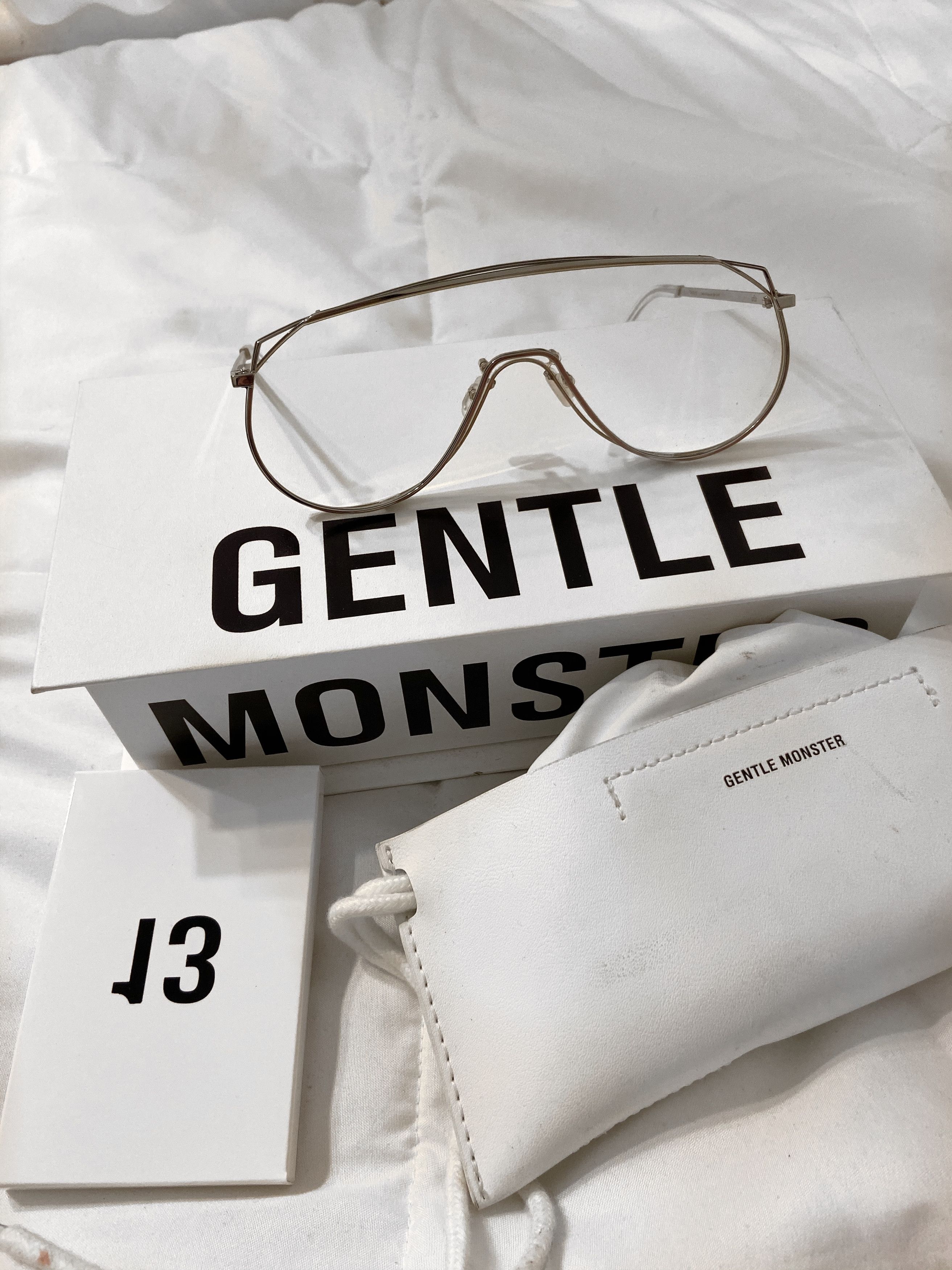 Gentle Monster AFIX C1 CLEAR SHIELD SUNGLASSES | Grailed