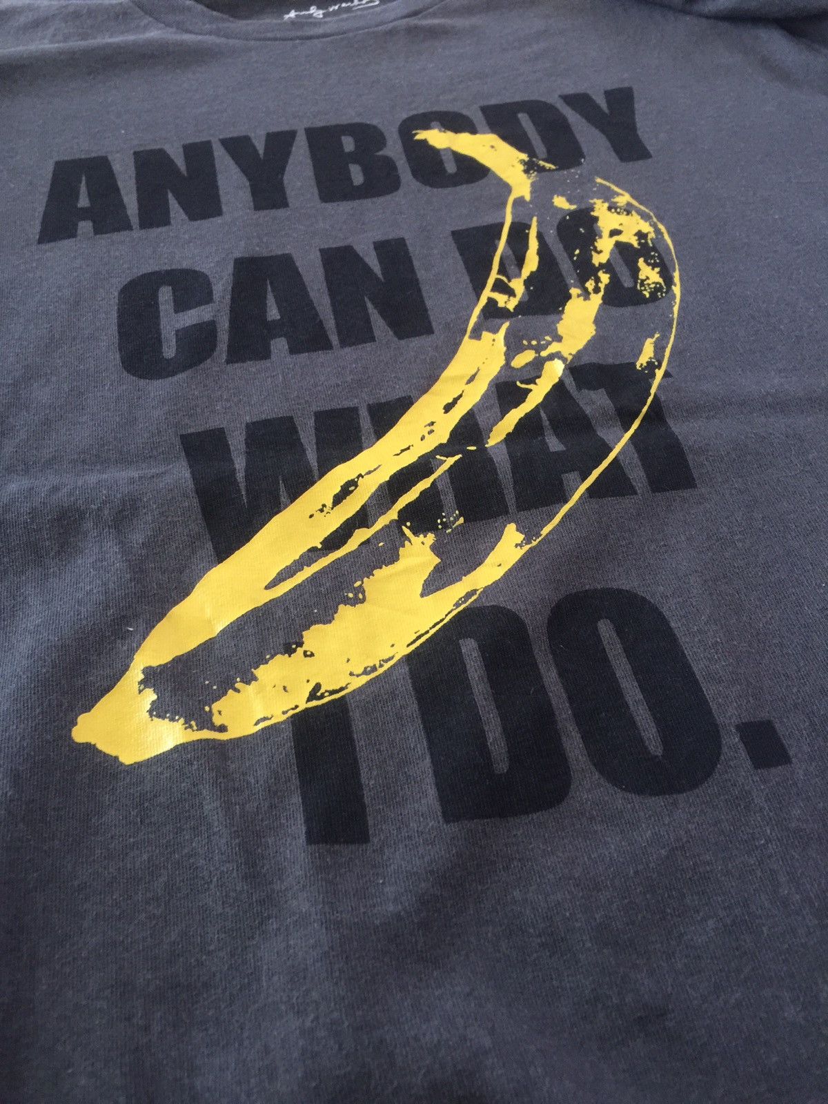 Andy Warhol 🍌 Tee Sunfaded