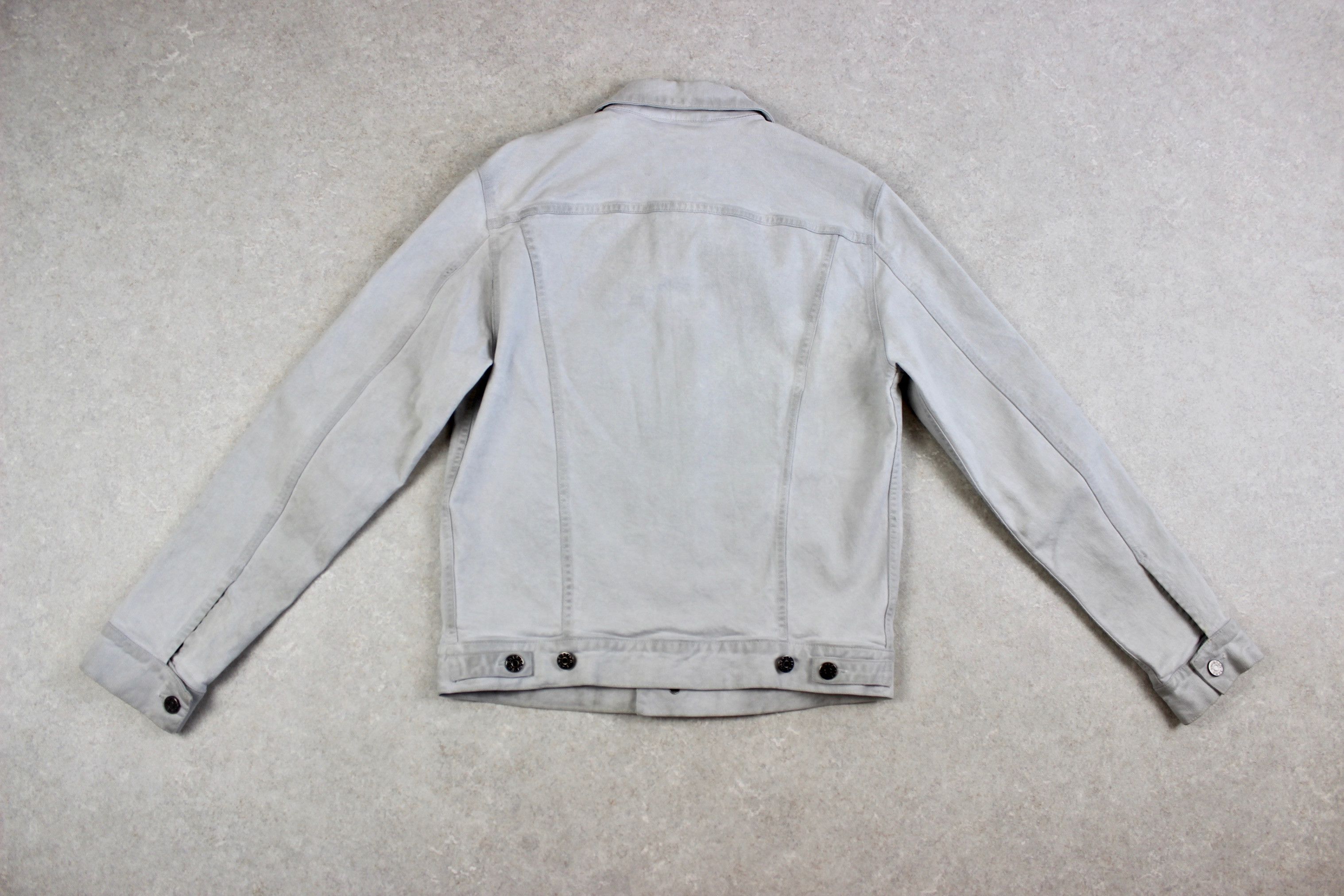 Acne Studios Acne Studios - Denim Jacket Malice - Off White - 46/Small Size US S / EU 44-46 / 1 - 4 Thumbnail