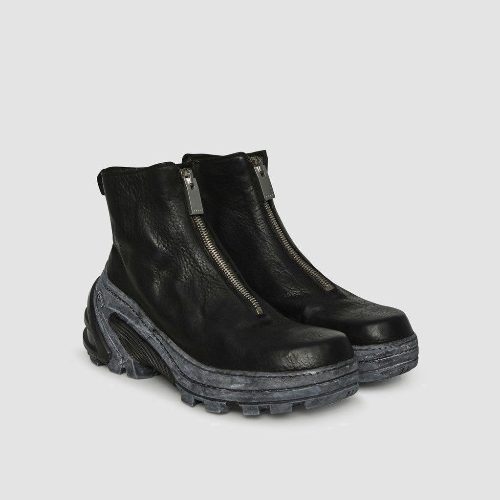 Guidi GUIDI ALYX FRONT ZIP BOOT, VIBRAM SOLE, BLACK, 40 eu/7 US Size US 7 / EU 40 - 1 Thumbnail