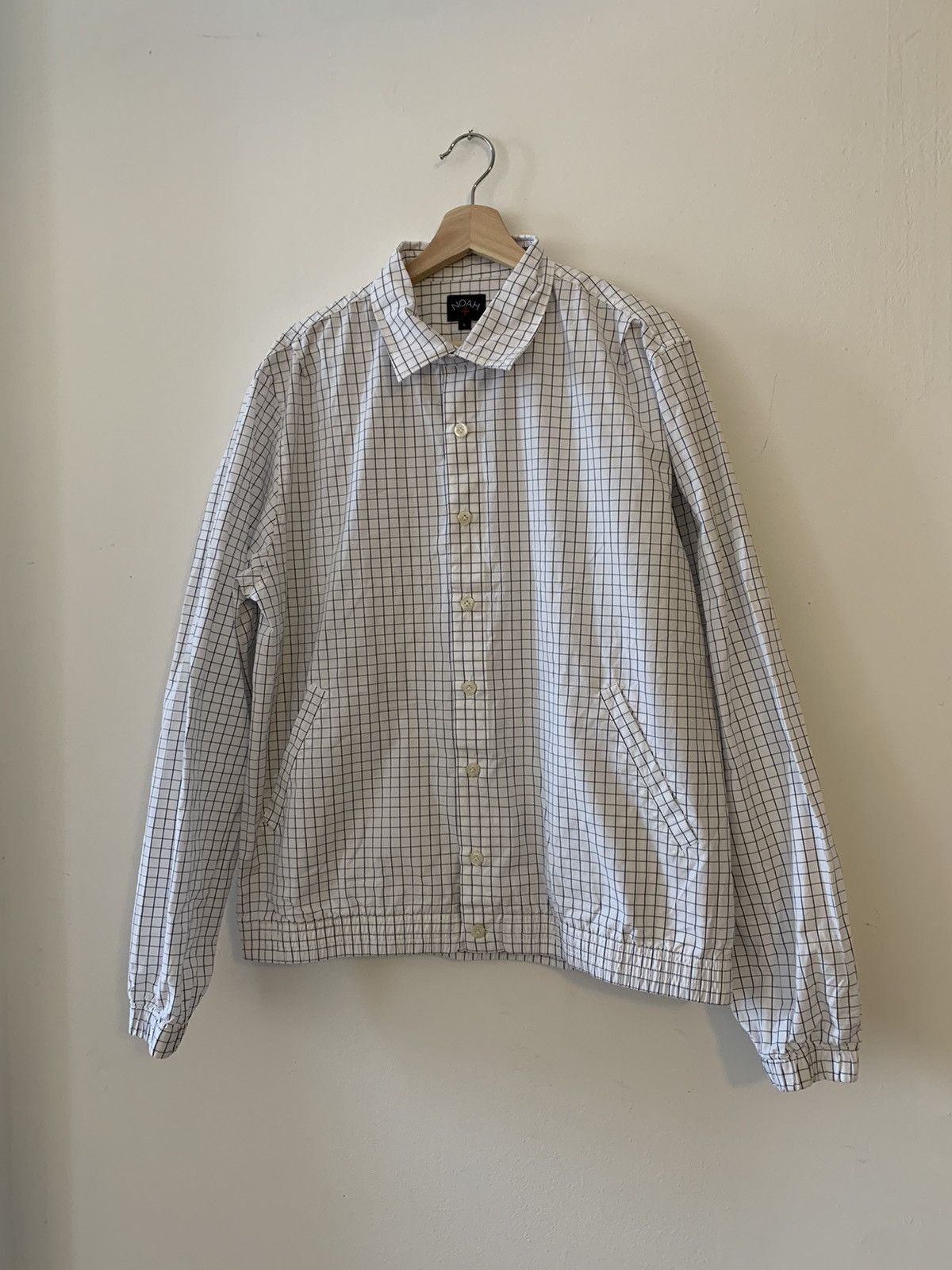 Noah Windowpane Shirt Jacket | Grailed