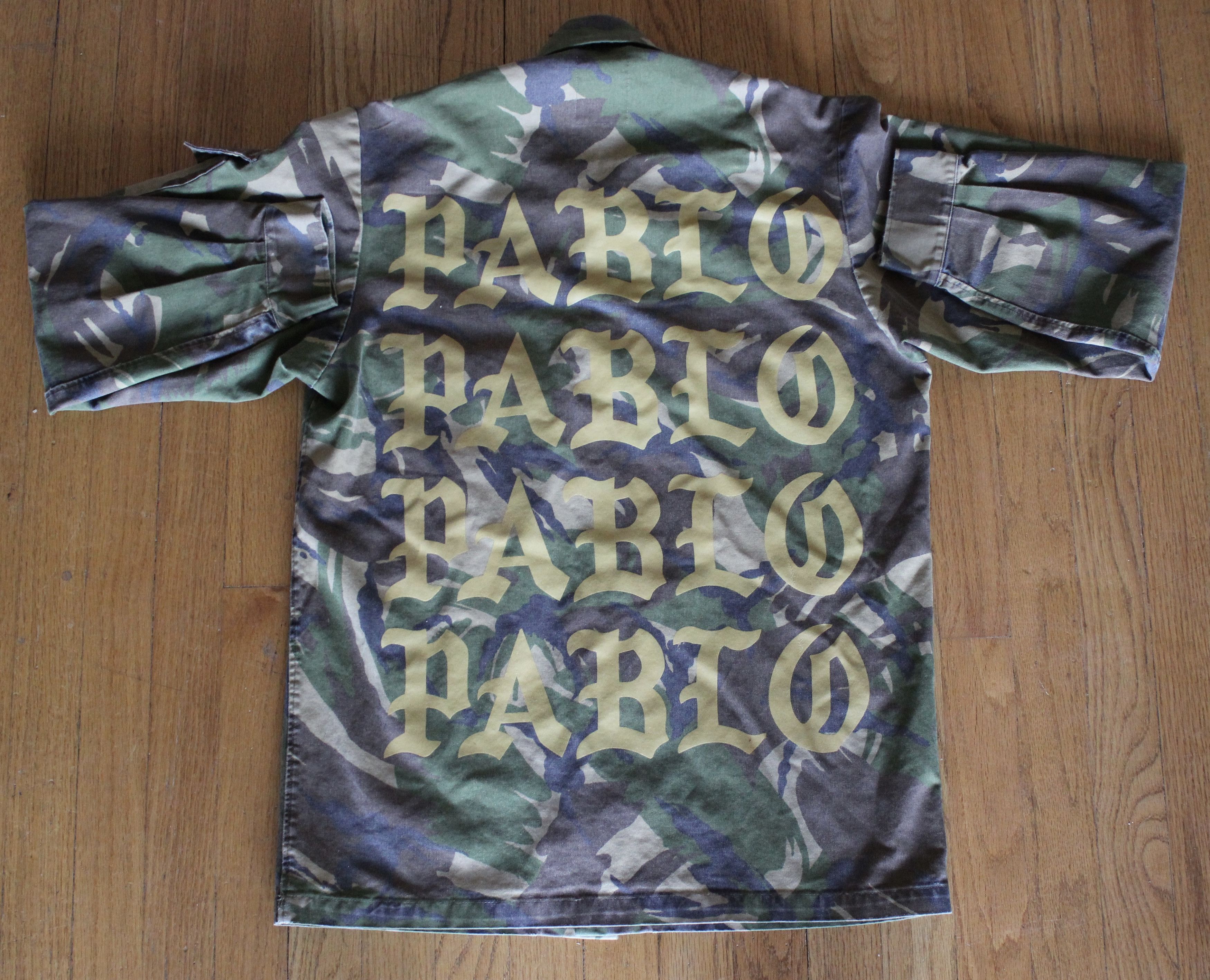 Kanye West Pablo Camo Jacket | Grailed