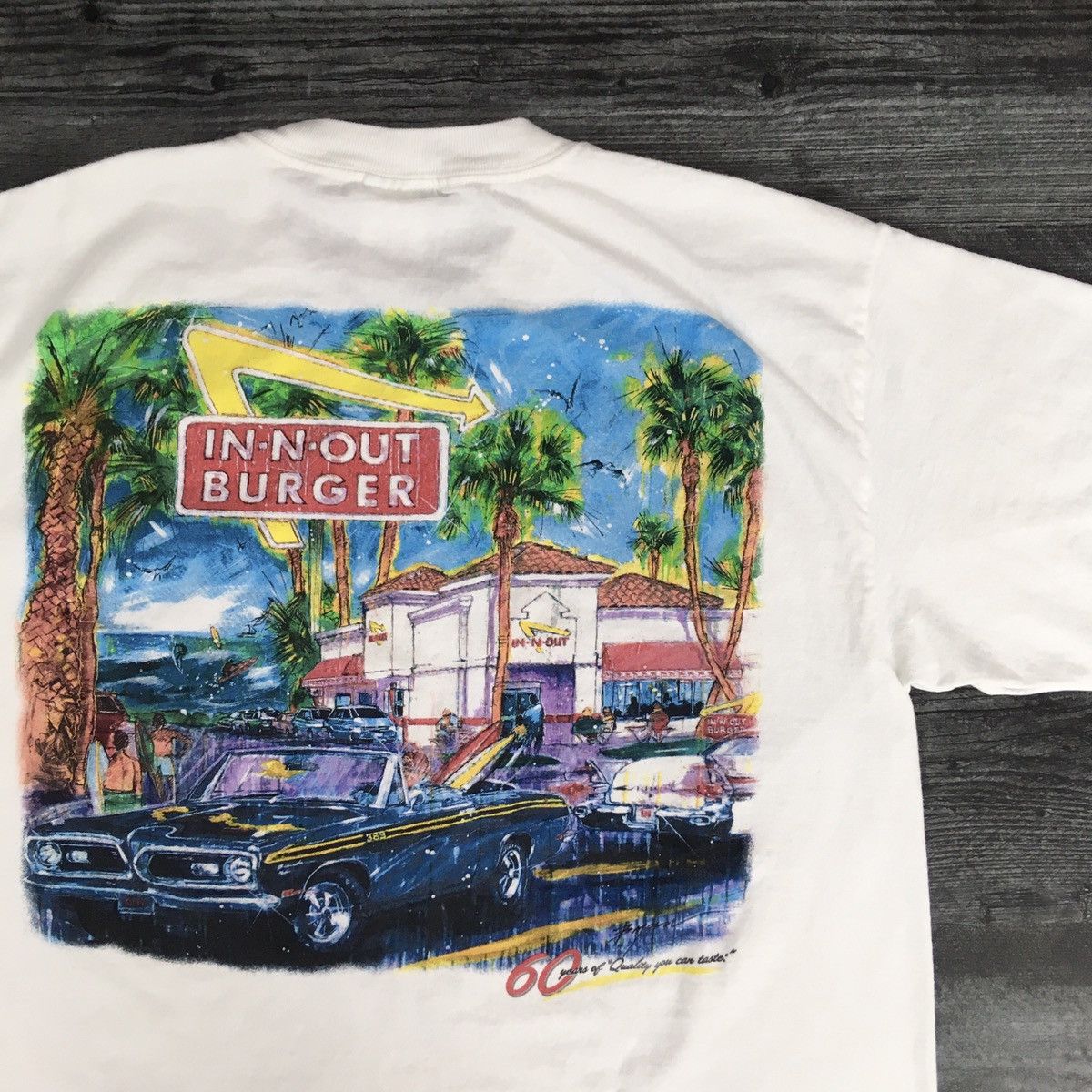 In n Out Burgers Restaurant Promo T-shirt