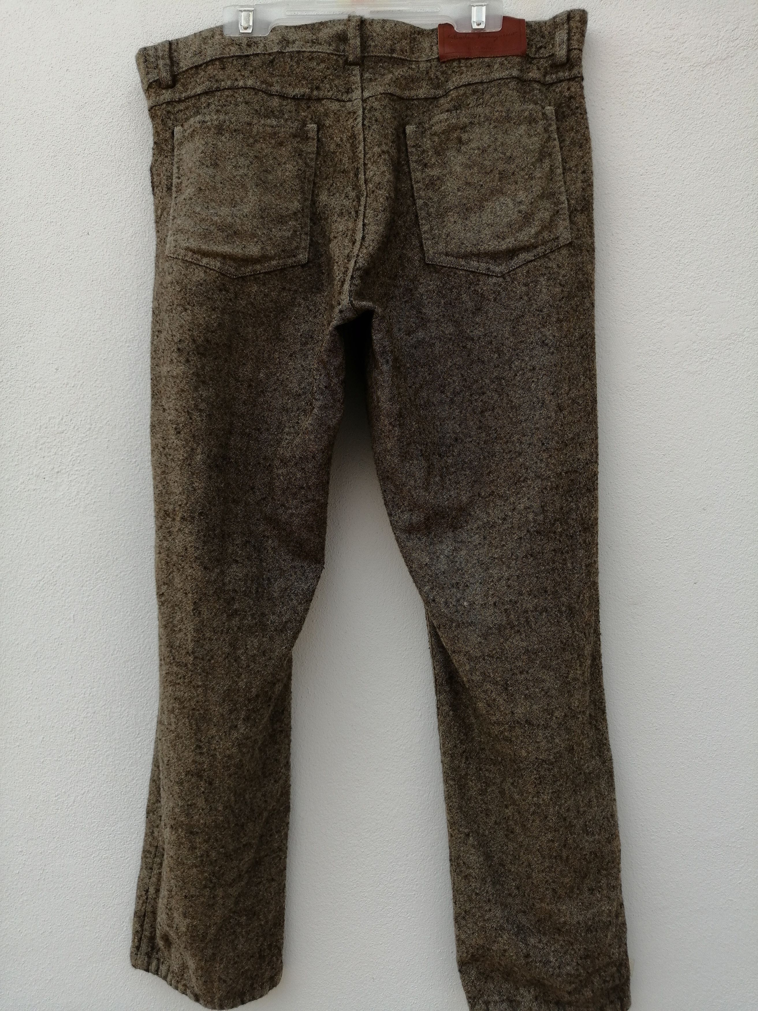 Salvatore Ferragamo Ferragamo Wool Jeans Size US 34 / EU 50 - 2 Thumbnail