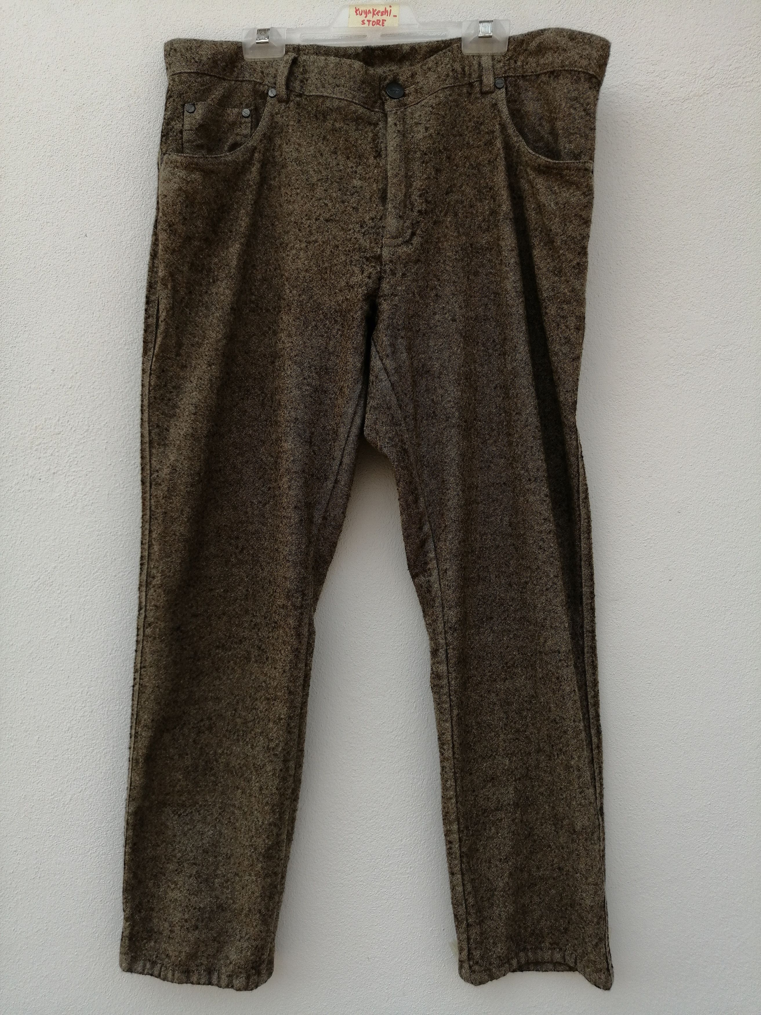 Salvatore Ferragamo Ferragamo Wool Jeans Size US 34 / EU 50 - 1 Thumbnail