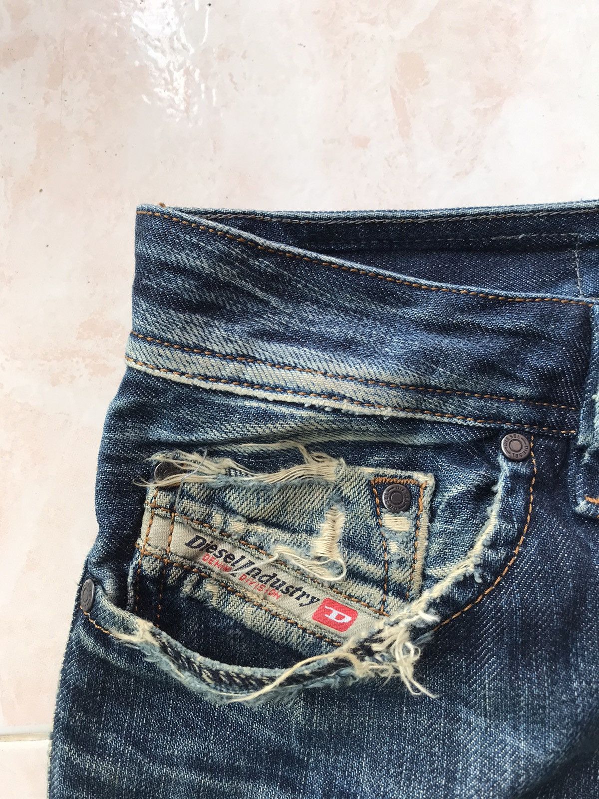 Designer × Diesel Vintage🔥Diesel Industry Jeans Very Rare designer Size US 32 / EU 48 - 3 Thumbnail
