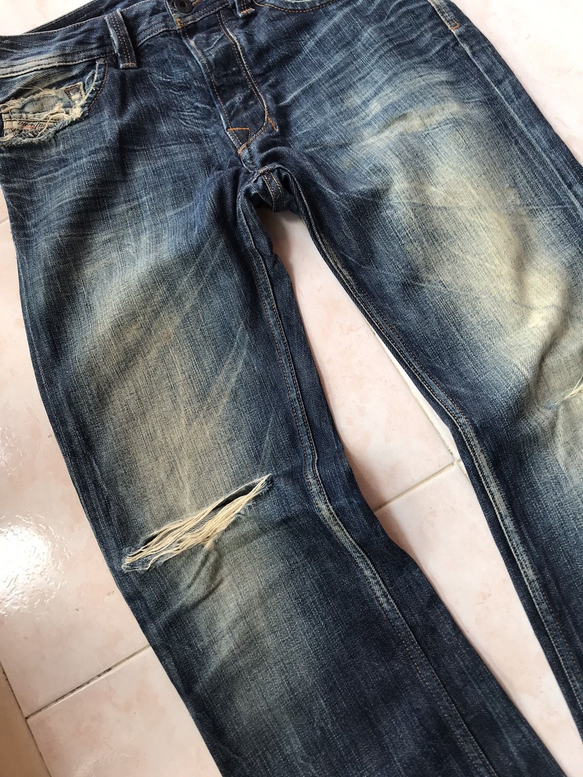 Designer × Diesel Vintage🔥Diesel Industry Jeans Very Rare designer Size US 32 / EU 48 - 4 Thumbnail