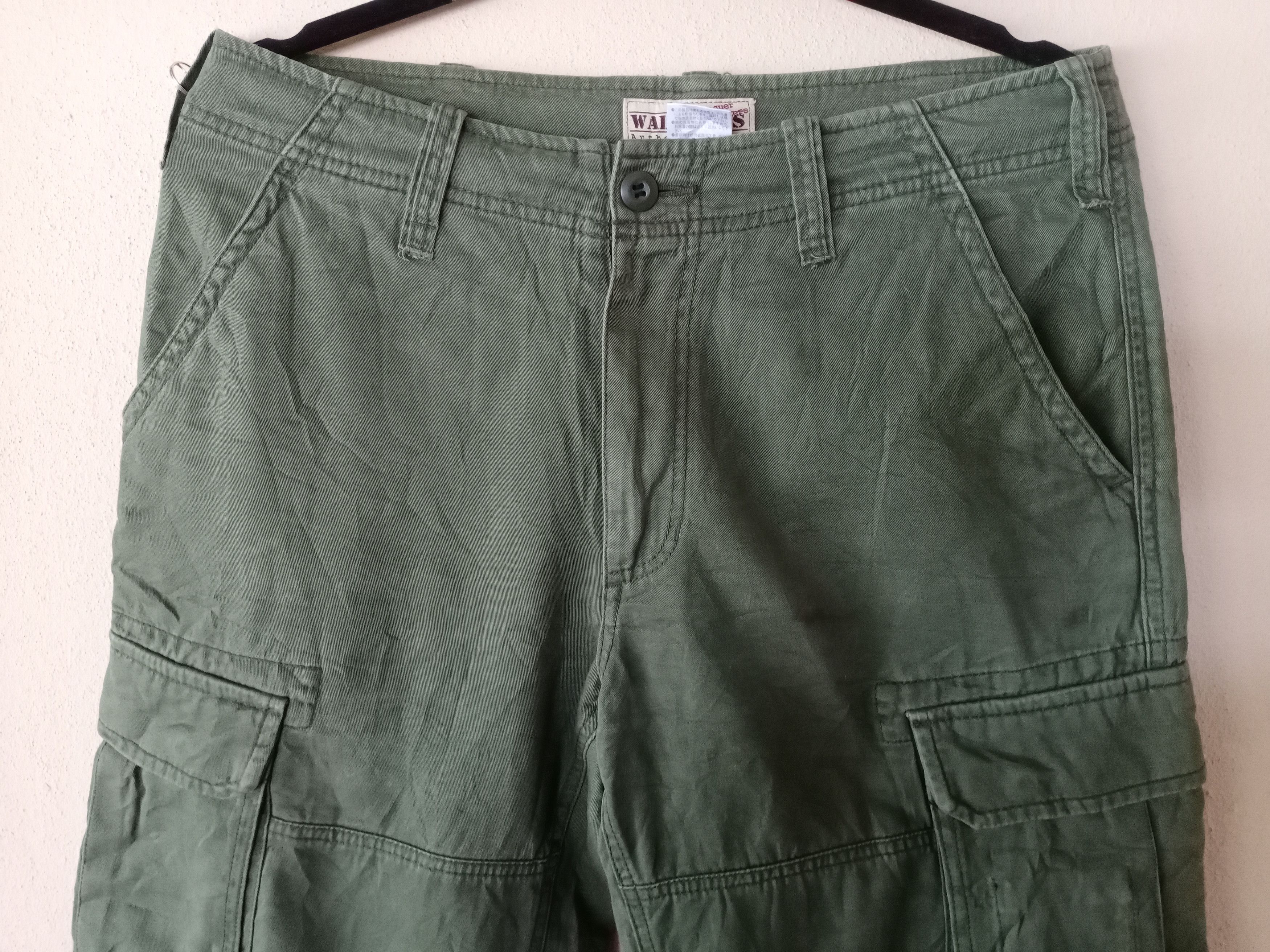 Japanese Brand × Walk-Over Vintage Walk Plus Military Tactical Cargo Pants Size US 32 / EU 48 - 8 Thumbnail