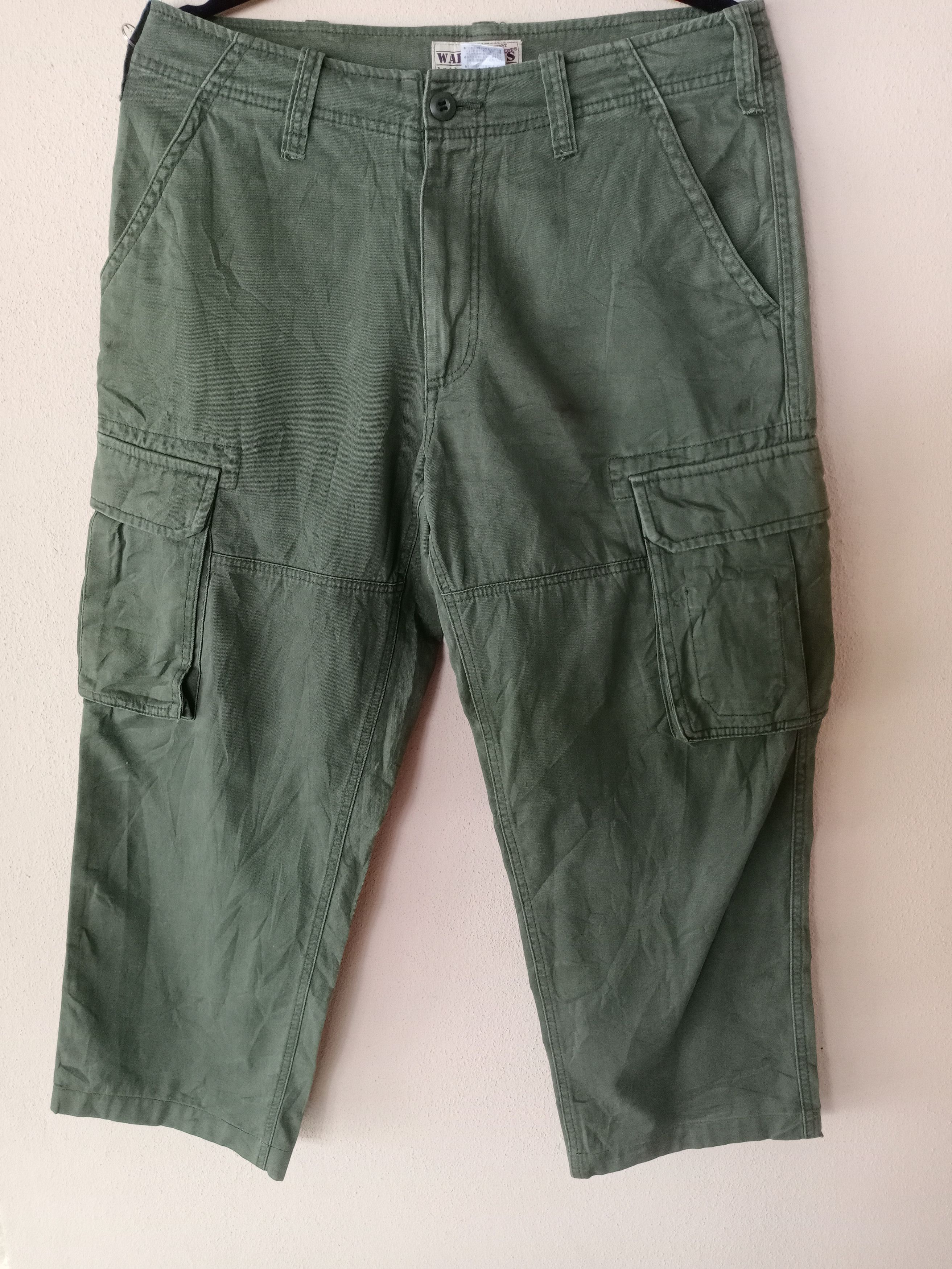 Japanese Brand × Walk-Over Vintage Walk Plus Military Tactical Cargo Pants Size US 32 / EU 48 - 1 Thumbnail