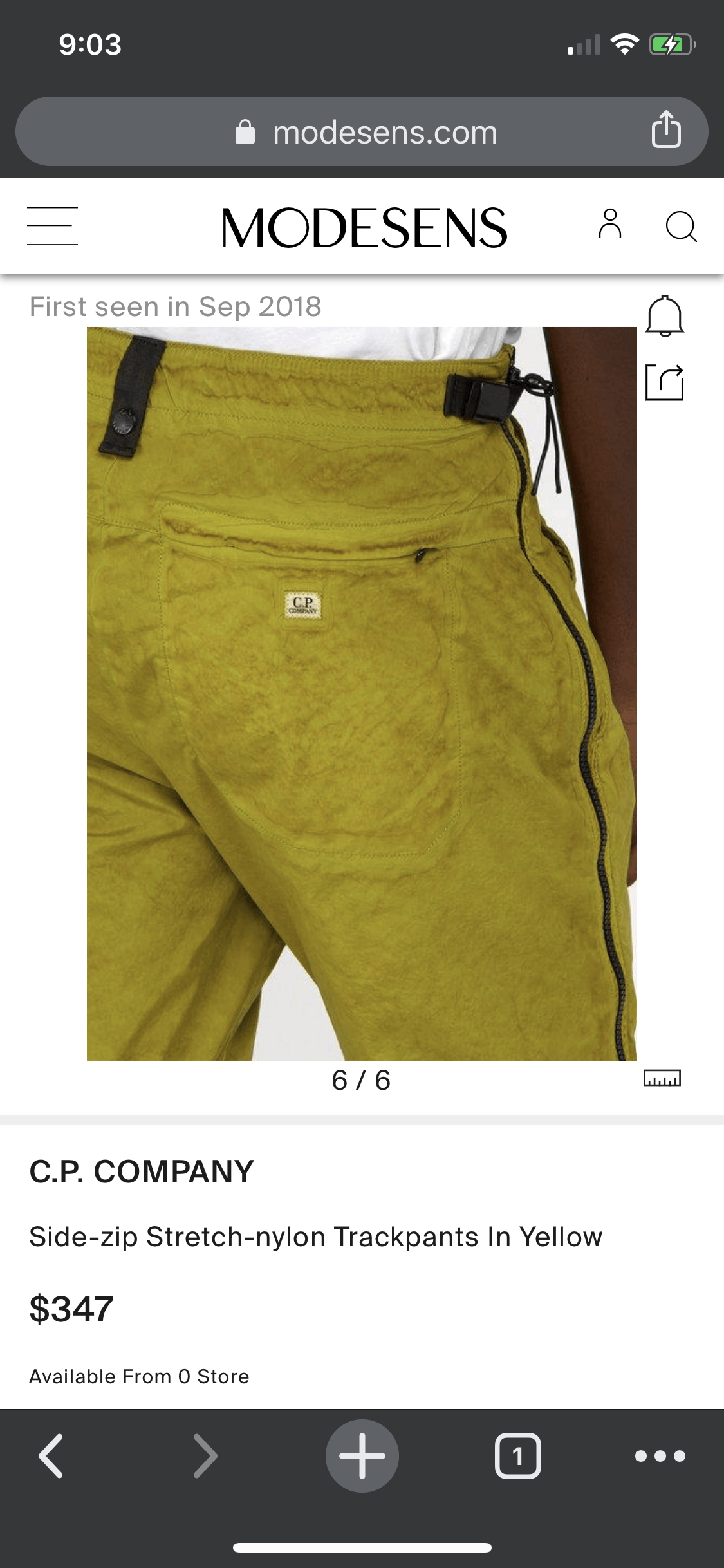 C.P. Company CP COMPANY Size US 32 / EU 48 - 9 Thumbnail