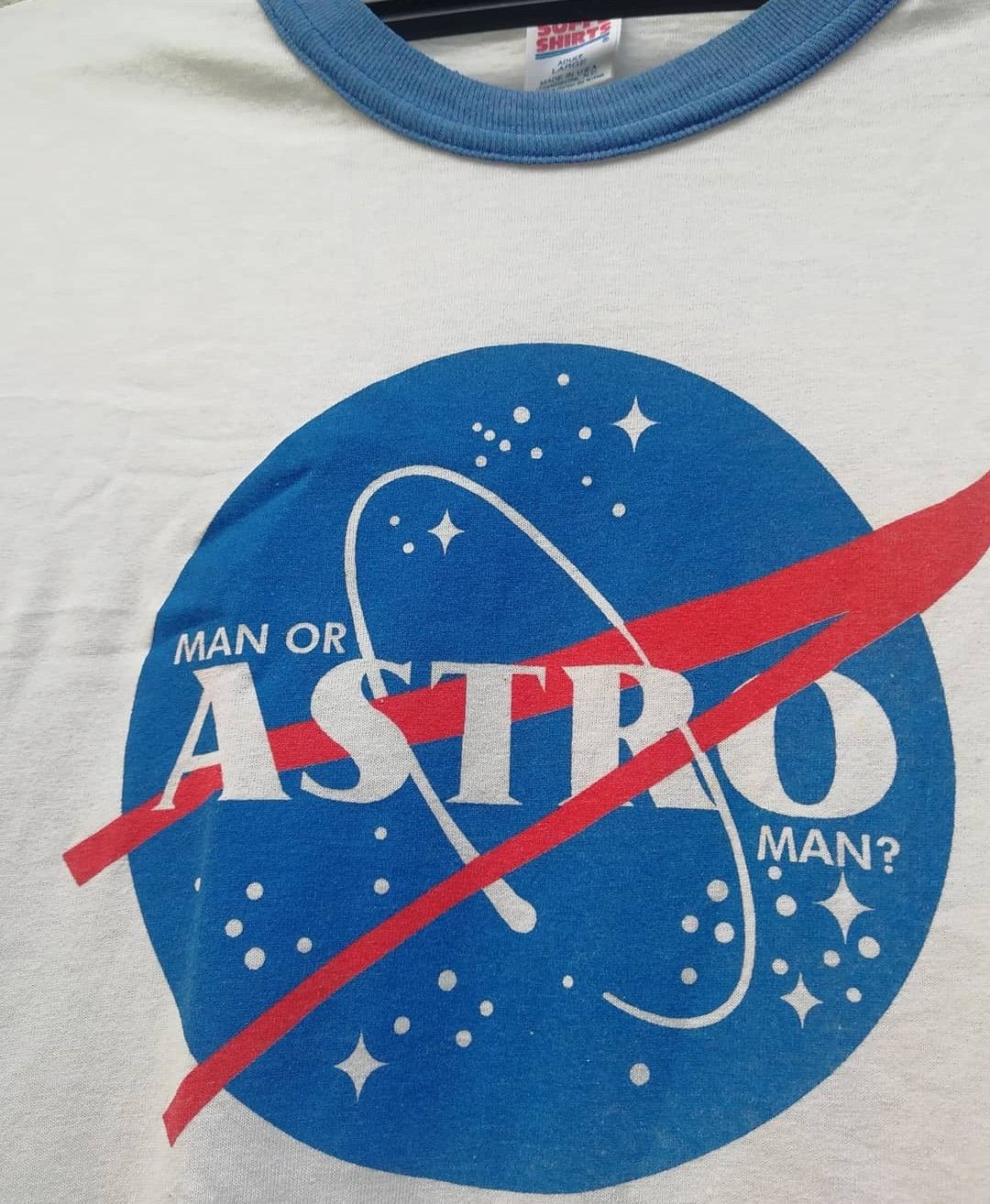 Band Tees × Vintage Vintage Man or Astro Man? Band Size US L / EU 52-54 / 3 - 1 Thumbnail