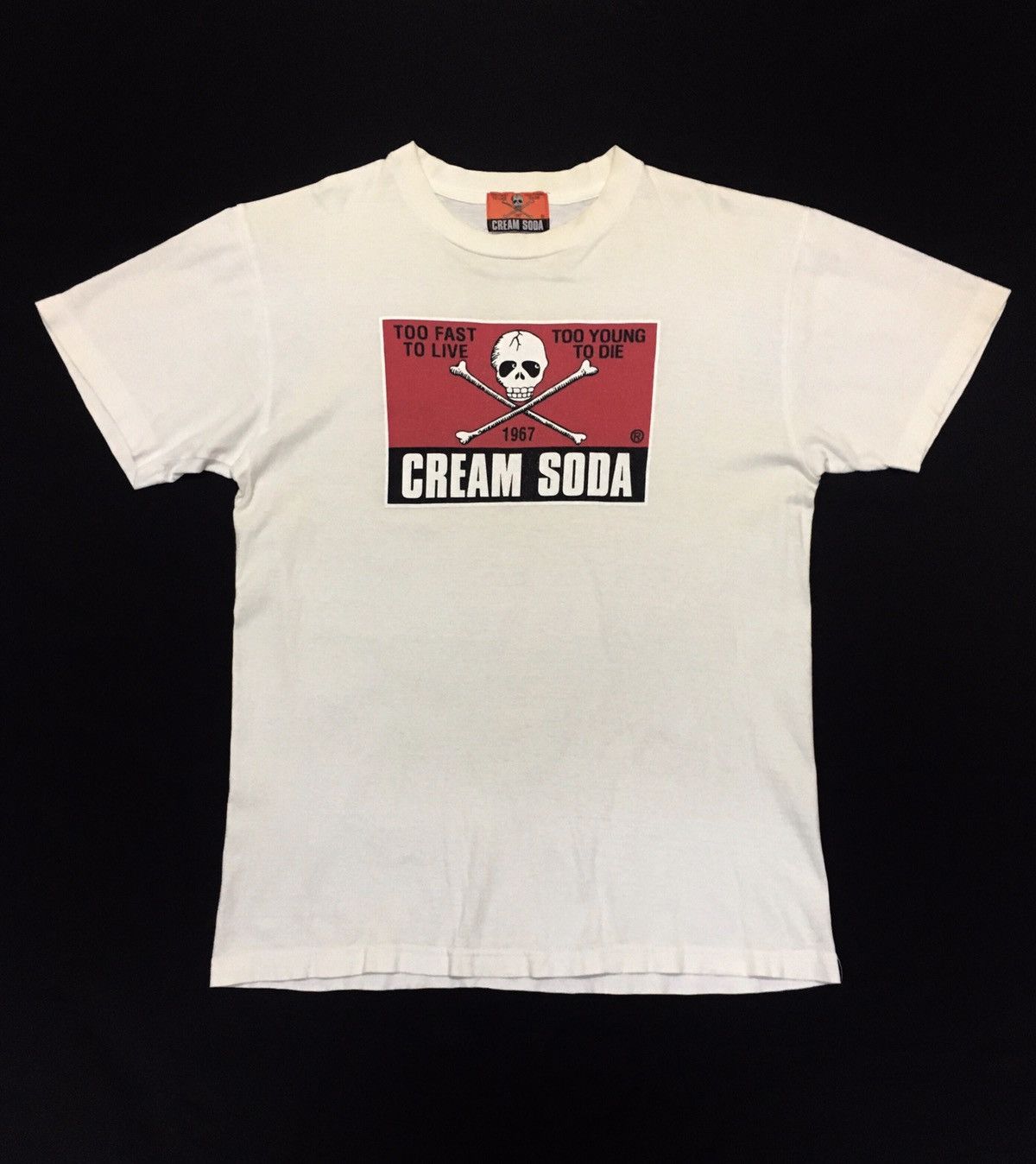 Rare Cream Soda Big Logo T Shirt Japanese Brand