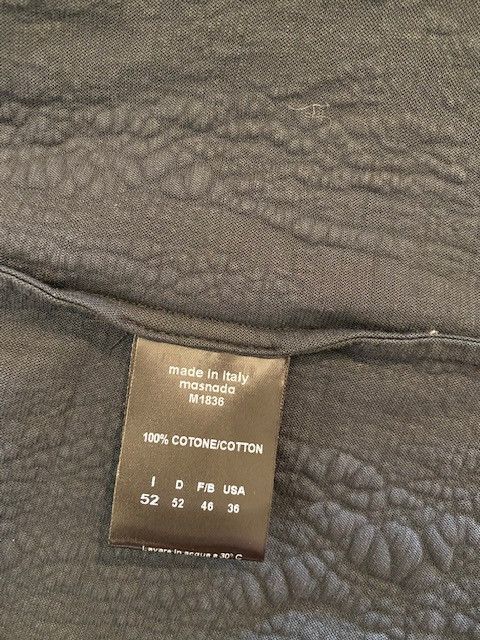 Masnada Masnada Ada zip Jacket - not leather Size US L / EU 52-54 / 3 - 4 Thumbnail