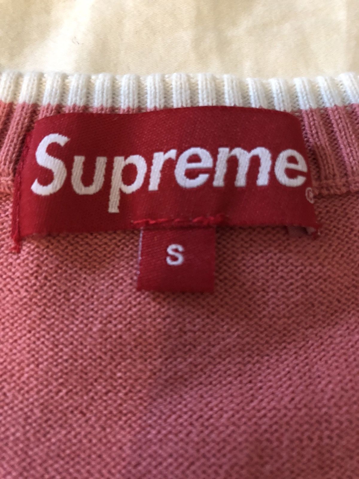 Supreme Chest Stripe Sweater (SS20) - $138