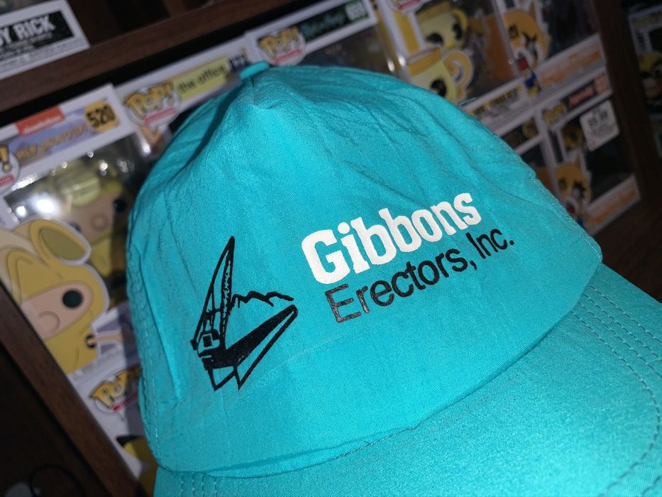 Vintage Gibbons Erectors Inc. Teal Hat Grailed