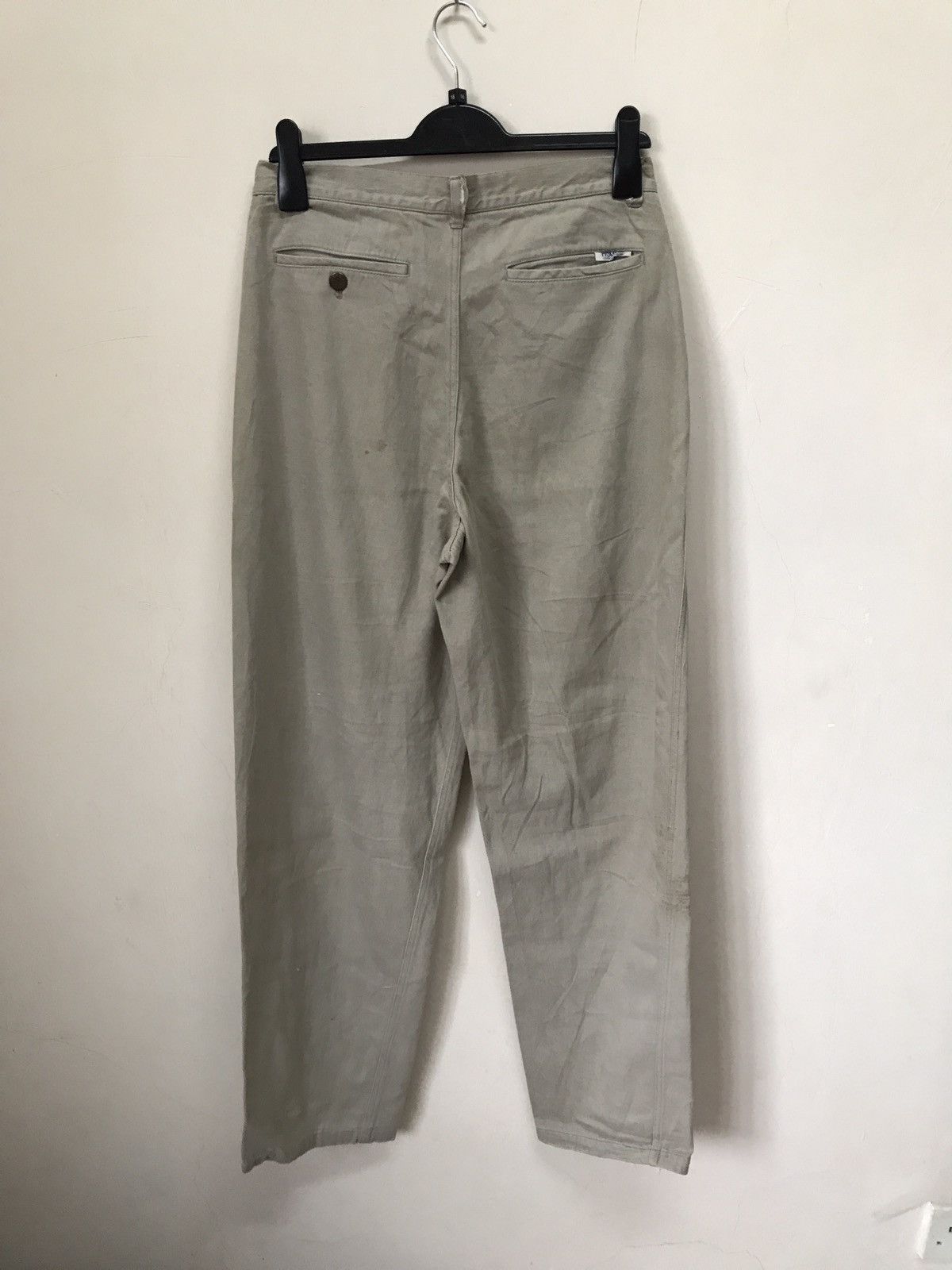 Comme des Garcons Homme Plus COMME DES GARÇONS HOMME PLUS CREAM PANTS RARE Size US 29 - 2 Thumbnail
