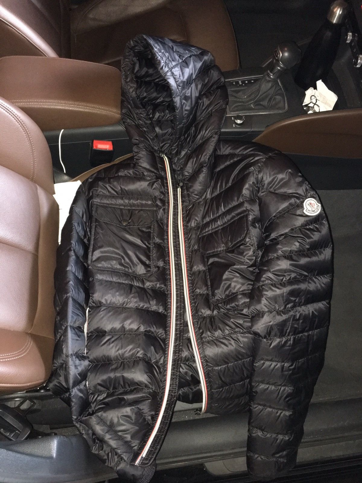 Moncler Douret Jacket Black Grailed