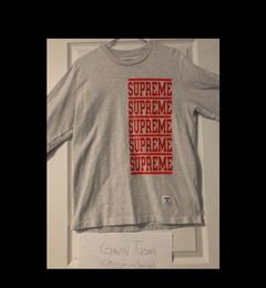 Supreme Stacked L S Top | Grailed