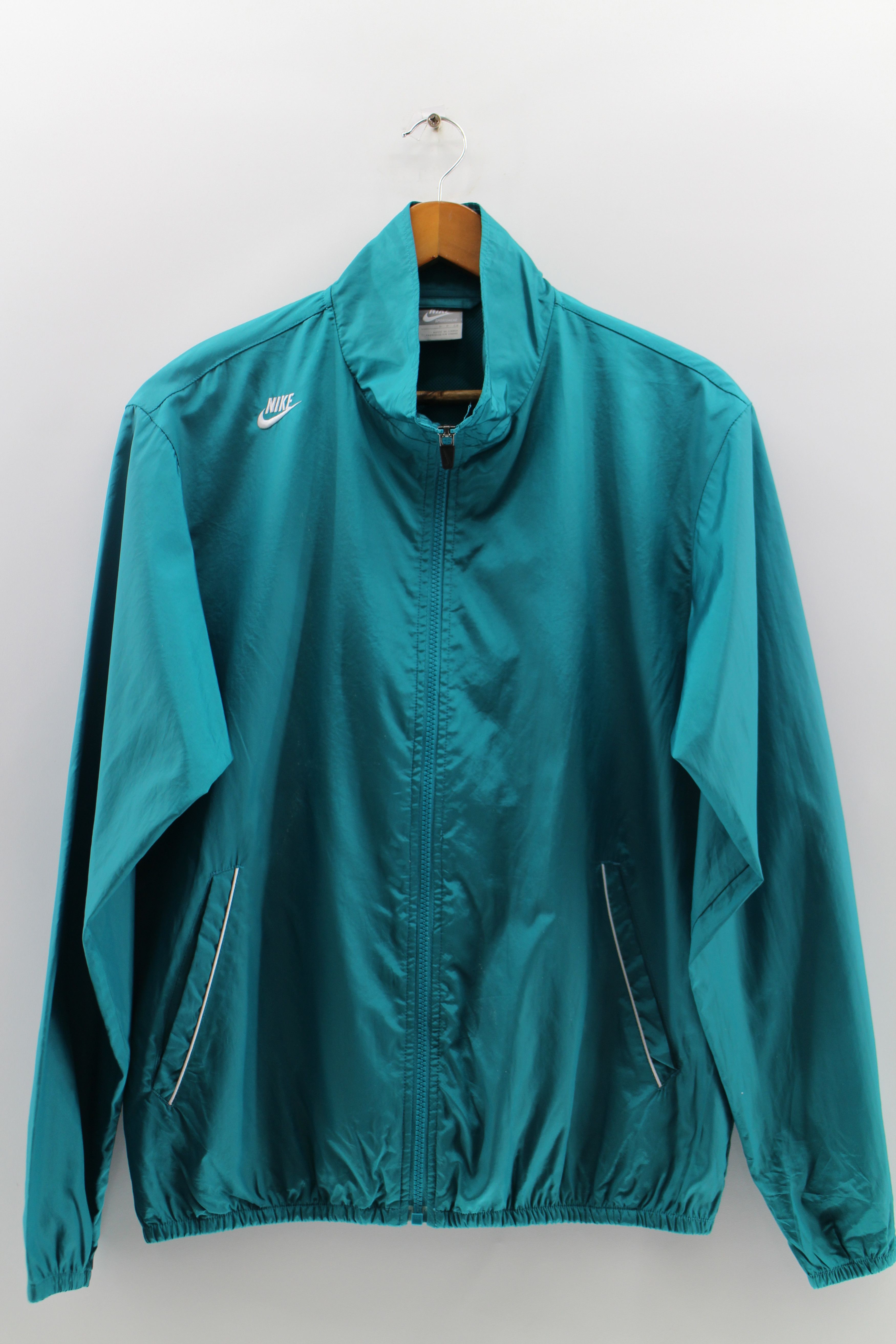 Nike NIKE Swoosh Windbreaker Jacket Unisex Vintage 90s Size M Size US M / EU 48-50 / 2 - 1 Preview
