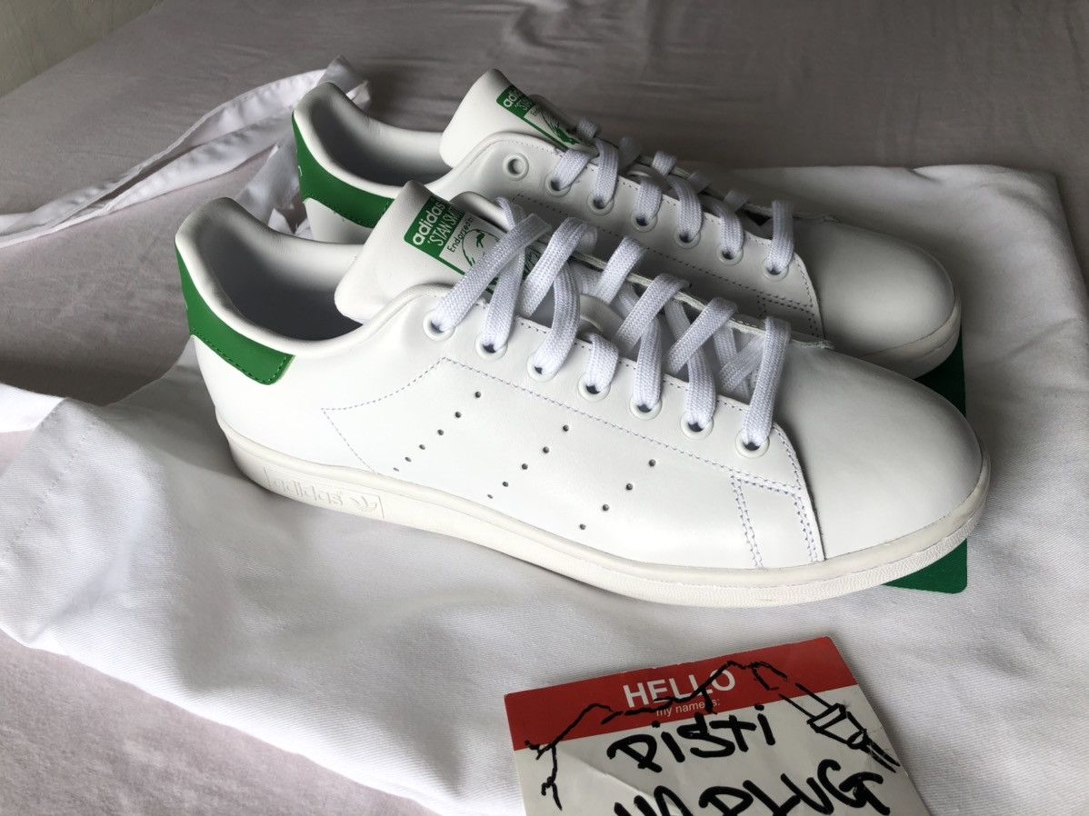 Adidas Adidas x Stan Smith SIGNED Shoes Size US 9 / EU 42 - 4 Thumbnail
