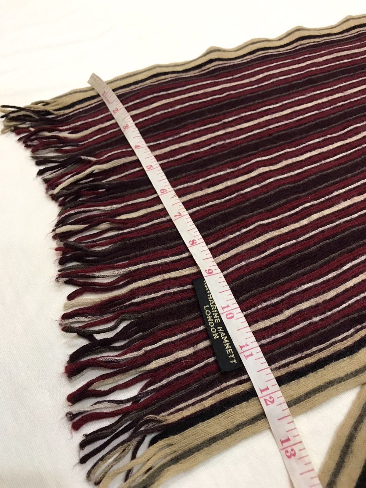 Katharine Hamnett London × Other KATHARINE HAMNETT LONDON WOOL SCARF STRIPED Size ONE SIZE - 5 Thumbnail