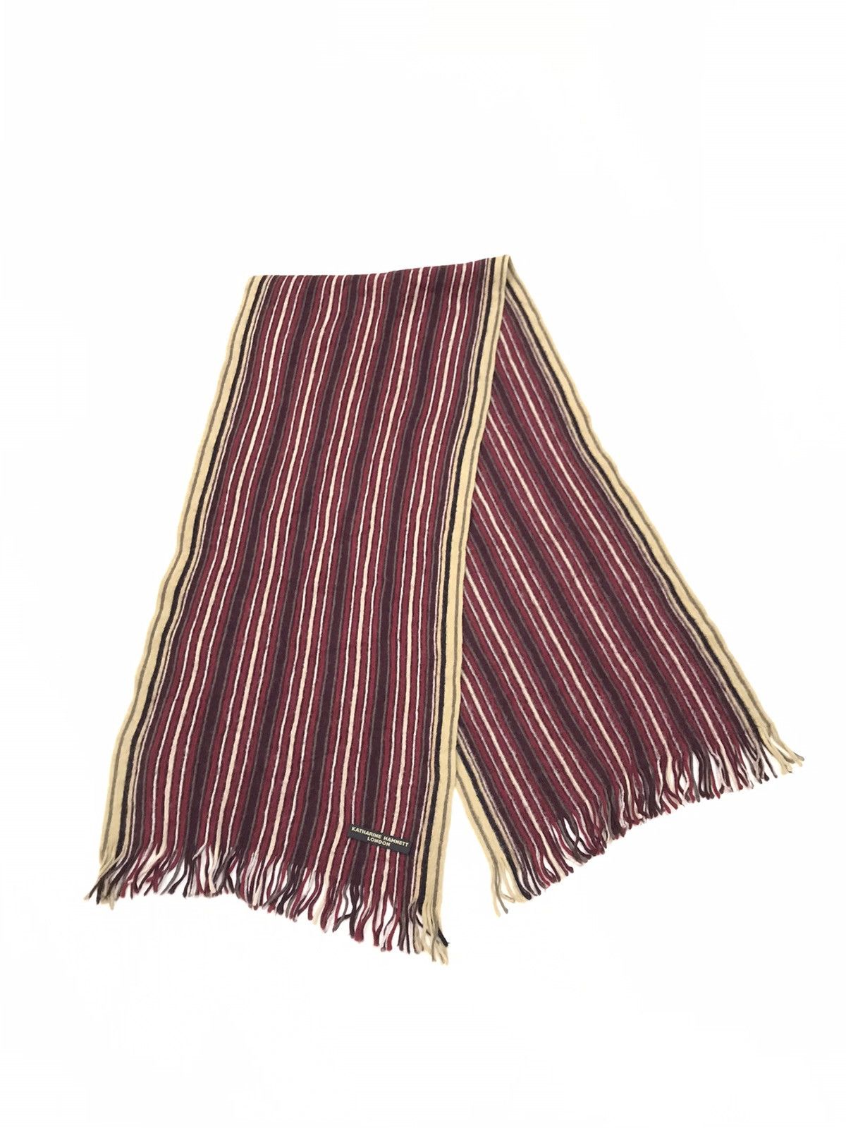 Katharine Hamnett London × Other KATHARINE HAMNETT LONDON WOOL SCARF STRIPED Size ONE SIZE - 2 Thumbnail